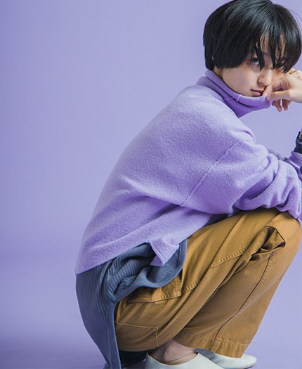 パープルとブラウンの相性も良くおすすめの配色