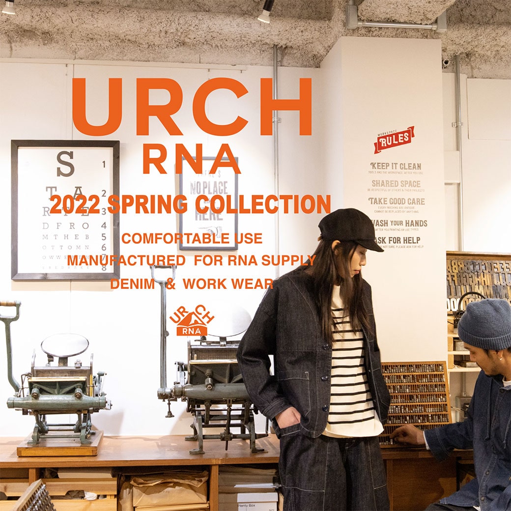 URCH RNA 2022 SPRING CATALOG - RNA ONLINE STORE | アールエヌエー 