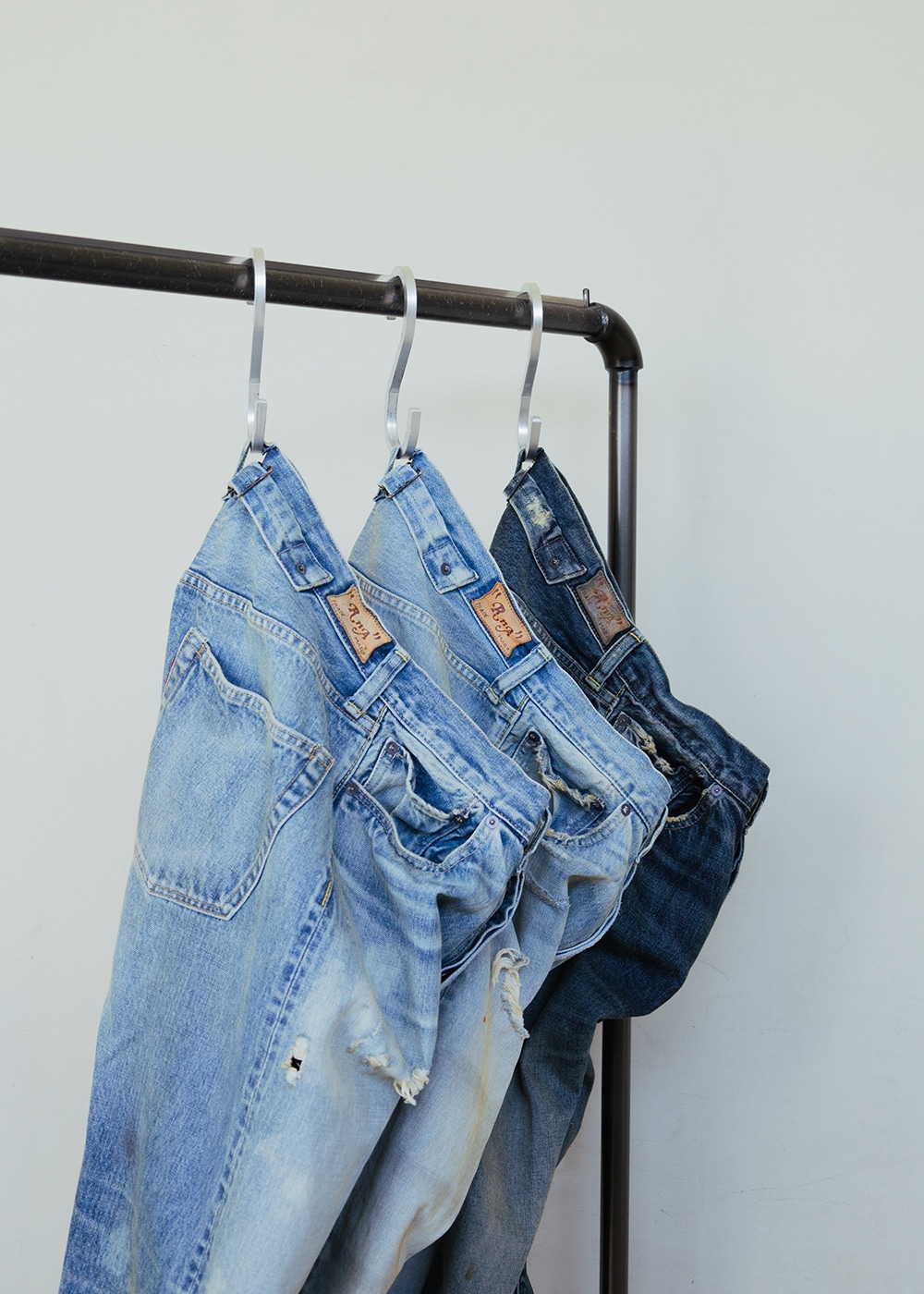 Hanging Jeans