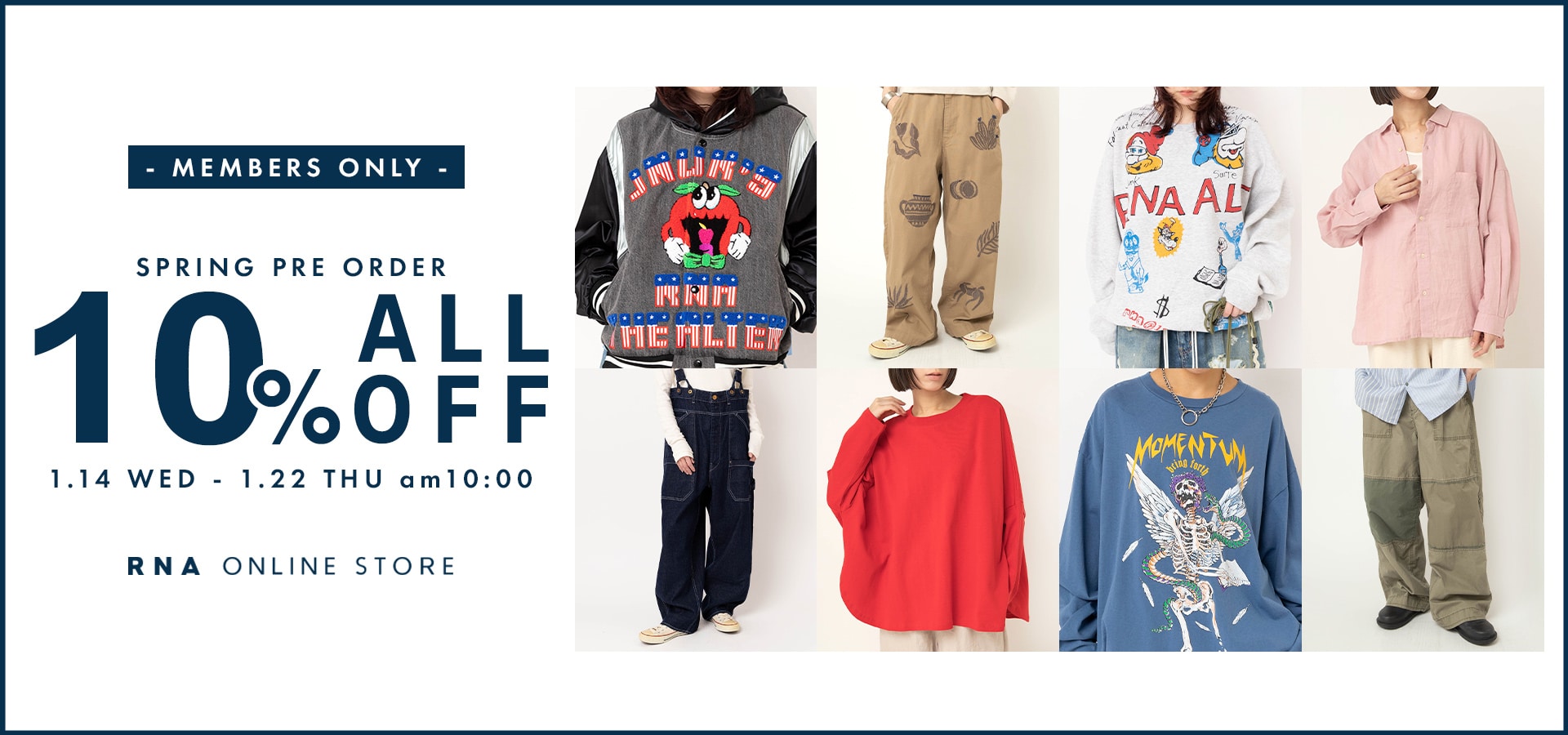 RNA ONLINE STORE | アールエヌエー公式通販