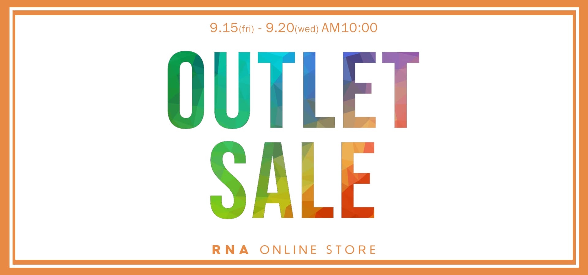 2023.9.15 OUTLET SALE