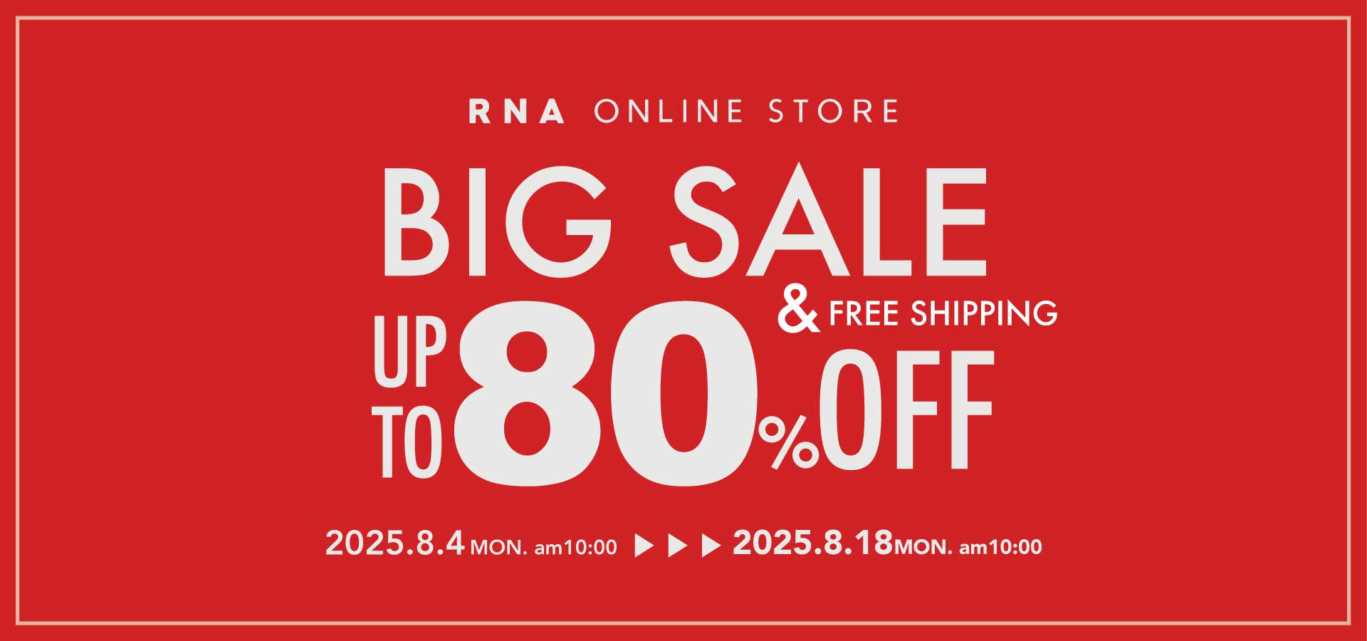 【RNA】BIG SALE