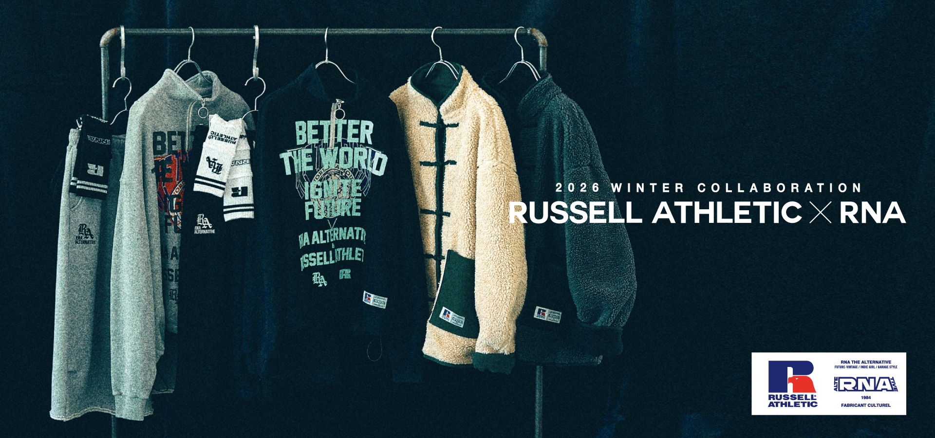 RUSSELL×RNA コラボ