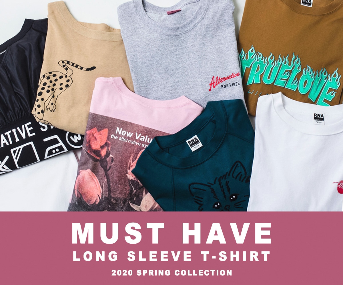 LONG SLEEVE T-SHIRT - ALL ITEMS