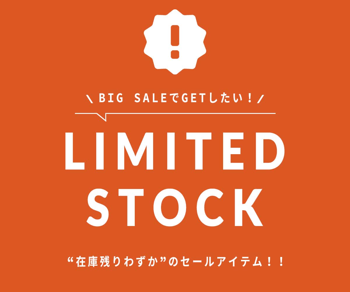 2024.2.14 BIG SALE在庫残りわずか