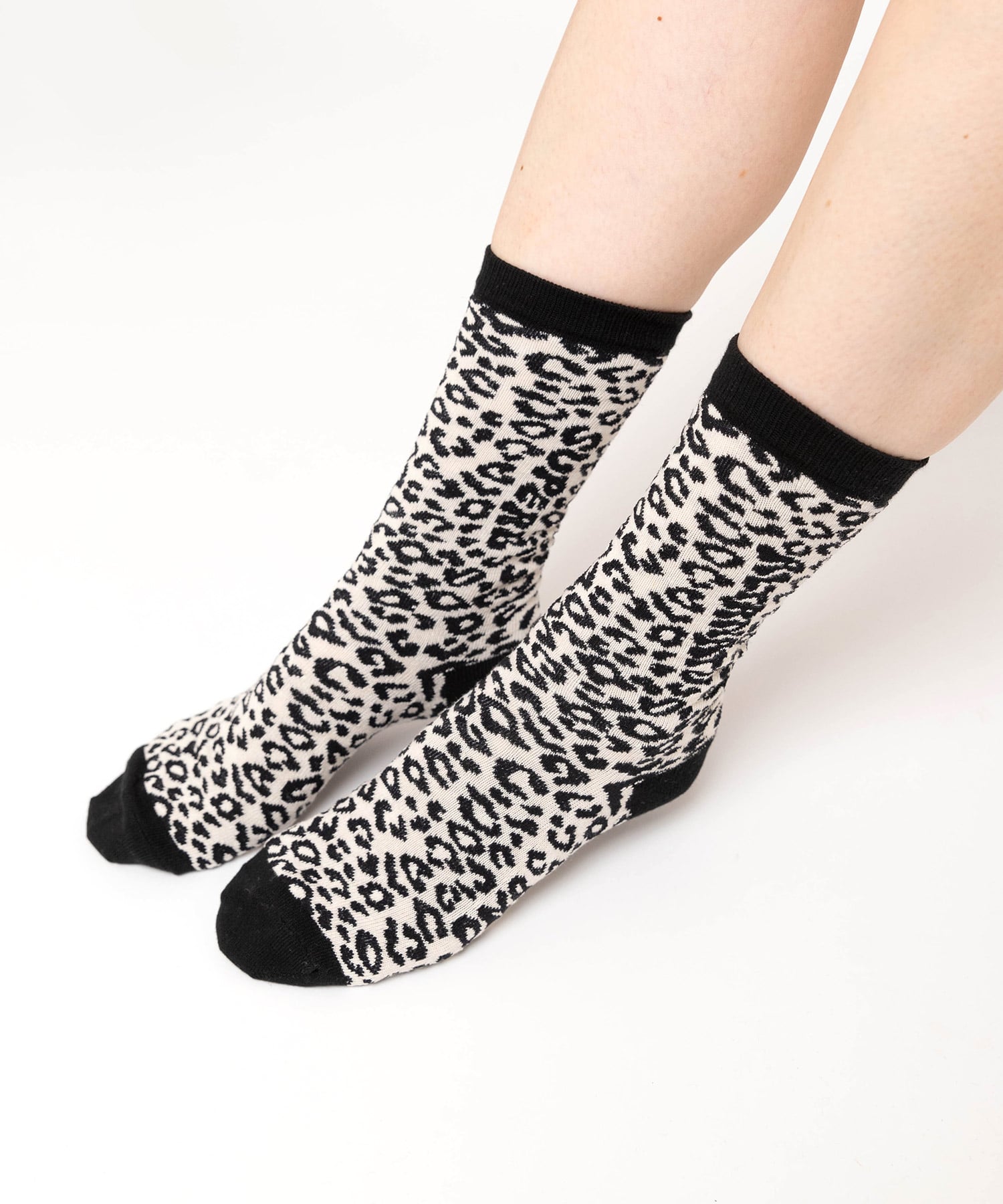 ベージュ/ブラック