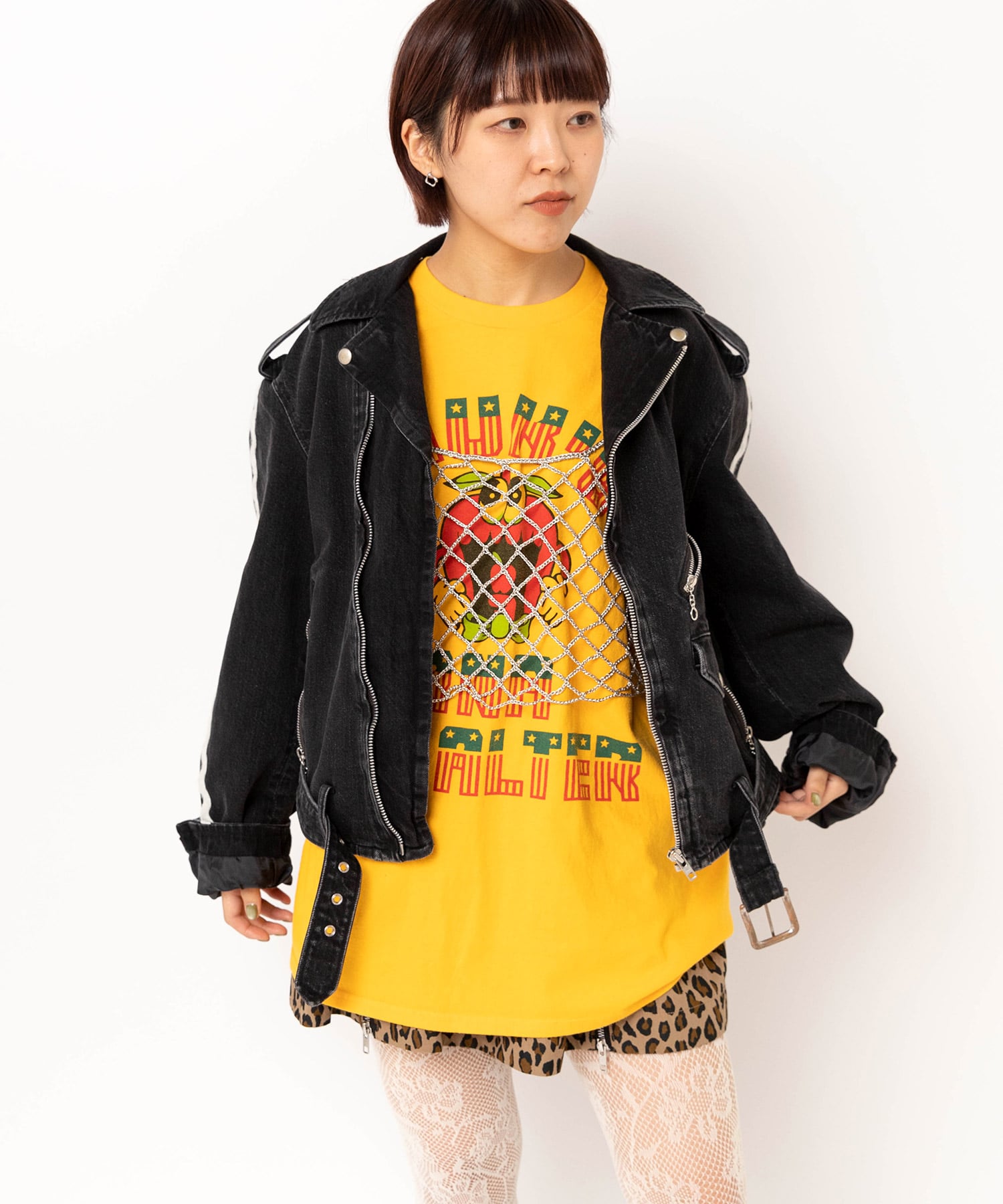 ストーンブラックデニム