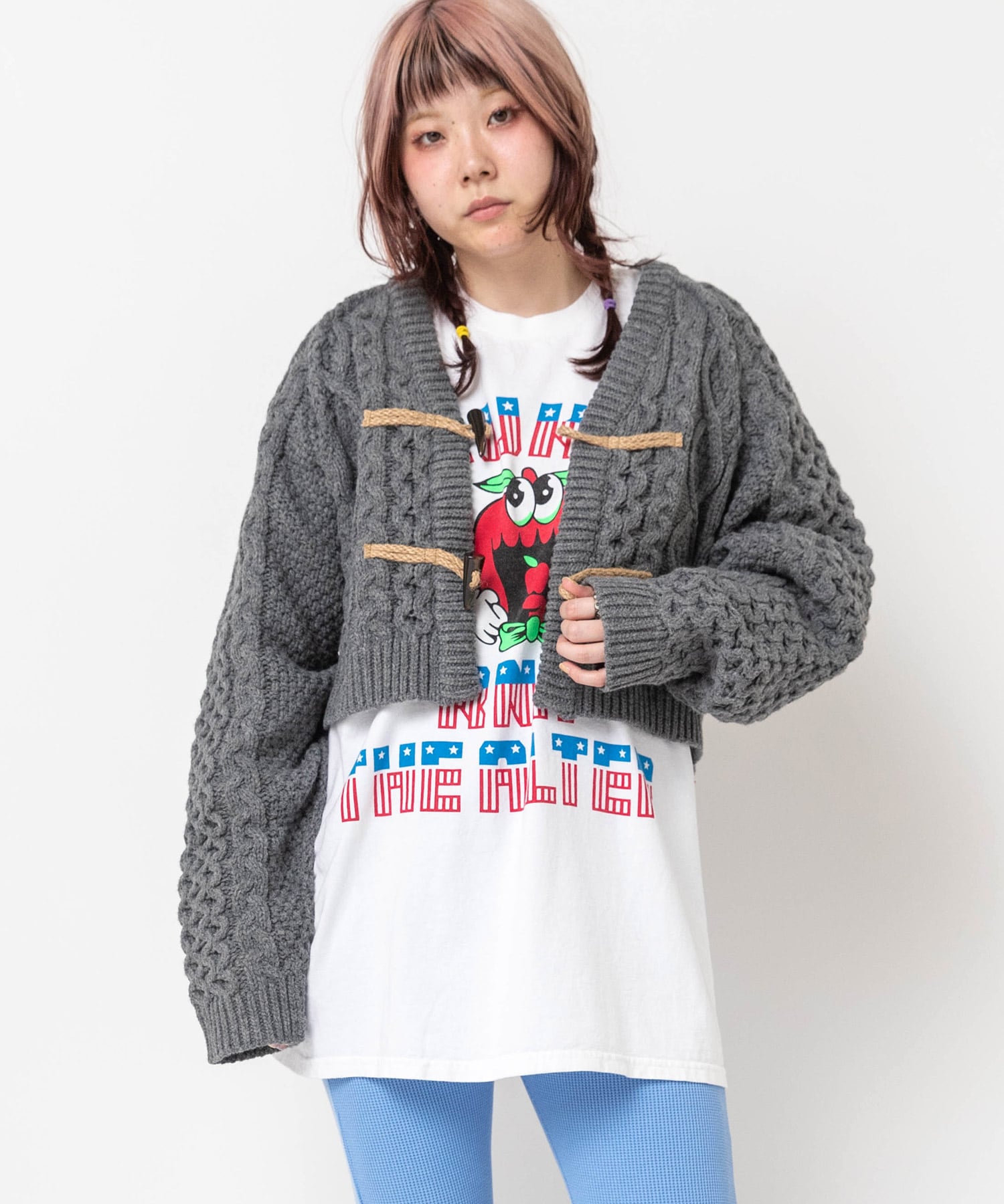 杢グレー