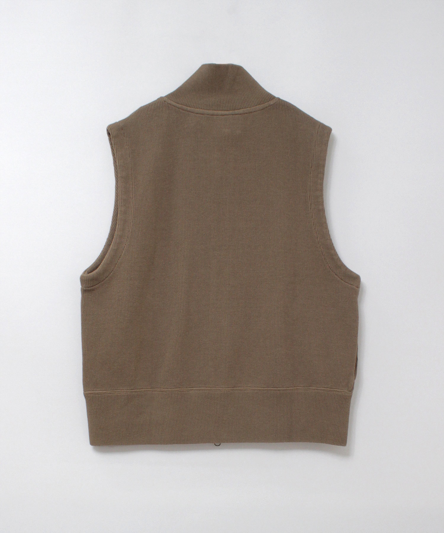 RUFFLOGカーキ×ブラック ジップアップベスト RUFFLOGカーキ×ブラック ジップアップベスト RUFFLOGカーキ