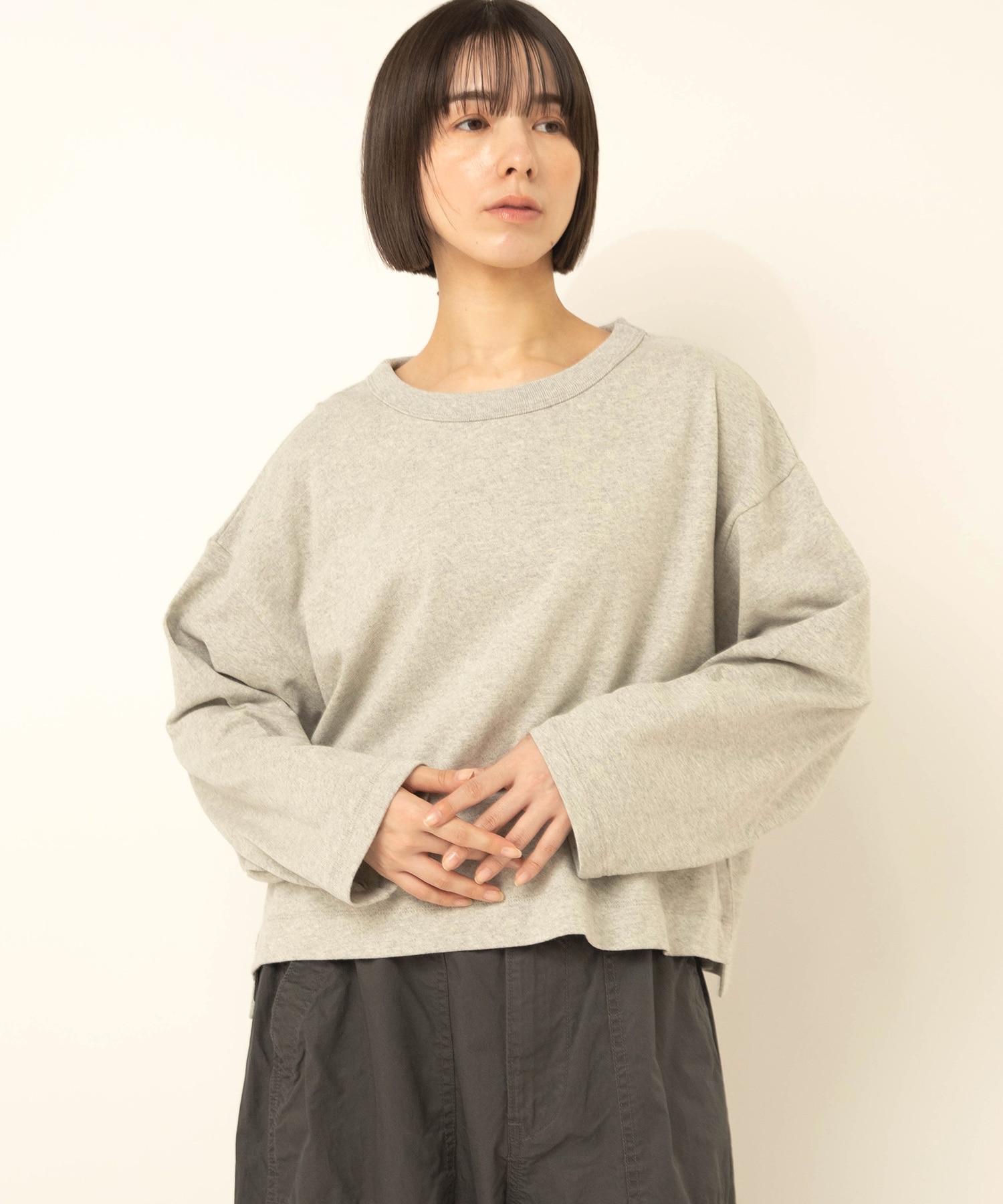 杢グレー