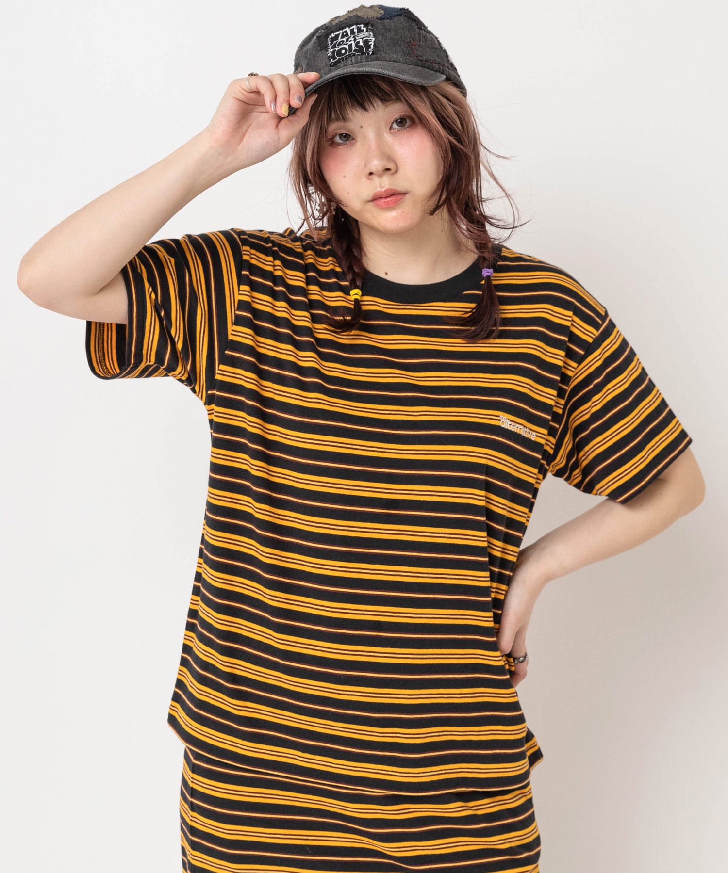 ブラック/オレンジ