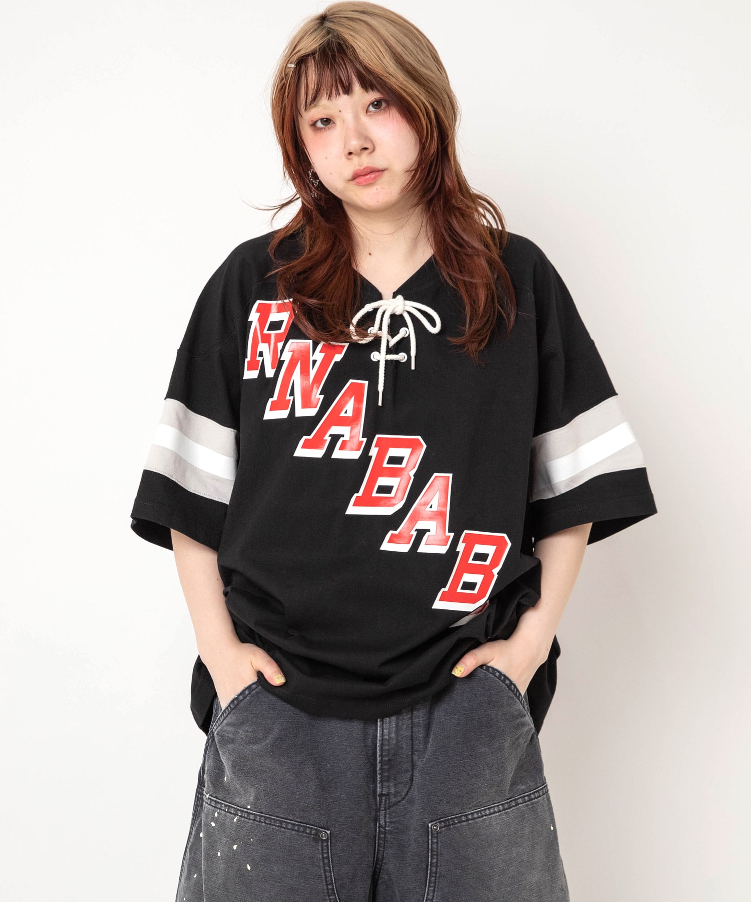 M2736 ナンバリングホッケーBIG T(M ブラック): トップス - RNA ONLINE