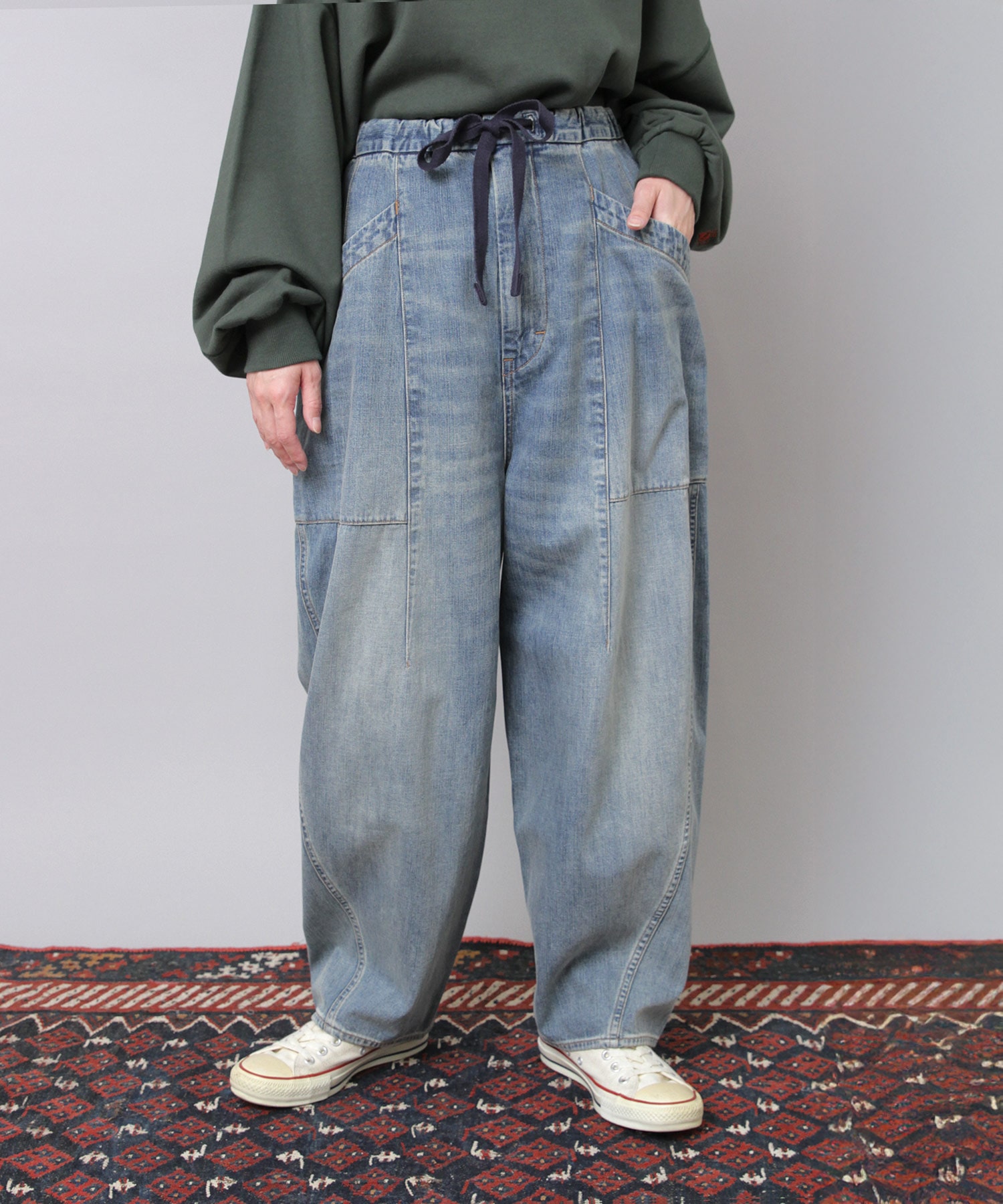 RNA R4242 デニムパンツ R4242 10ozデニムのバルーンバナナパンツ(M デニムワン