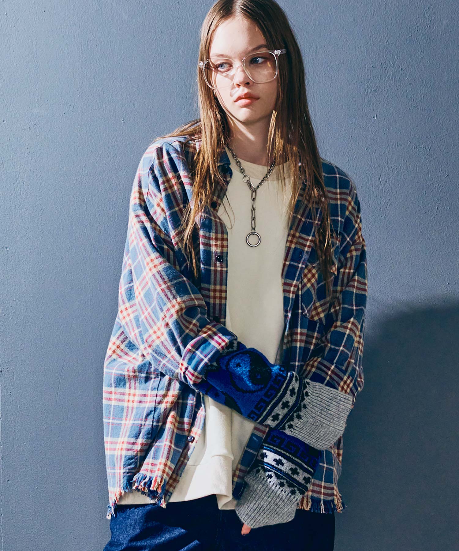 オレンジチェック