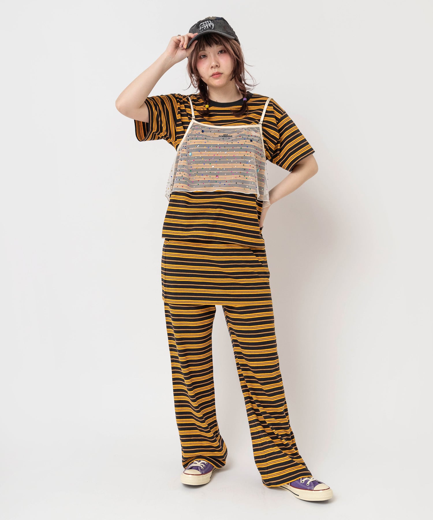 ブラック/オレンジ