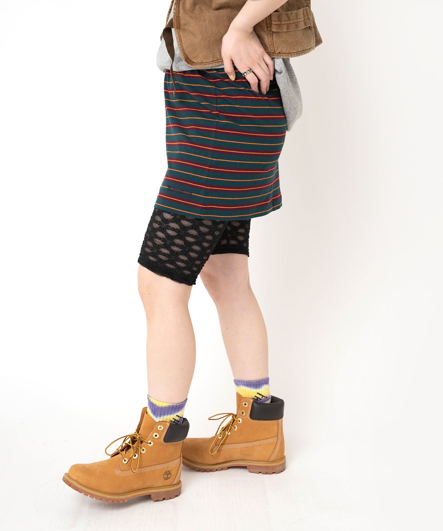 グリーン/パープル