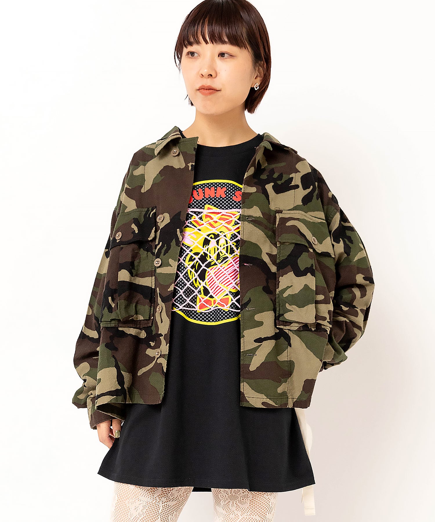 カモフラージュプリント