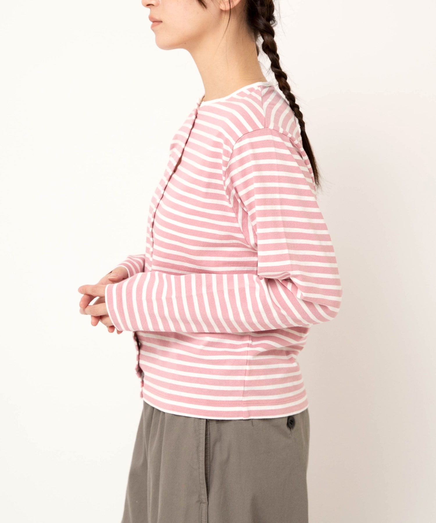 ピンク/オフシロ