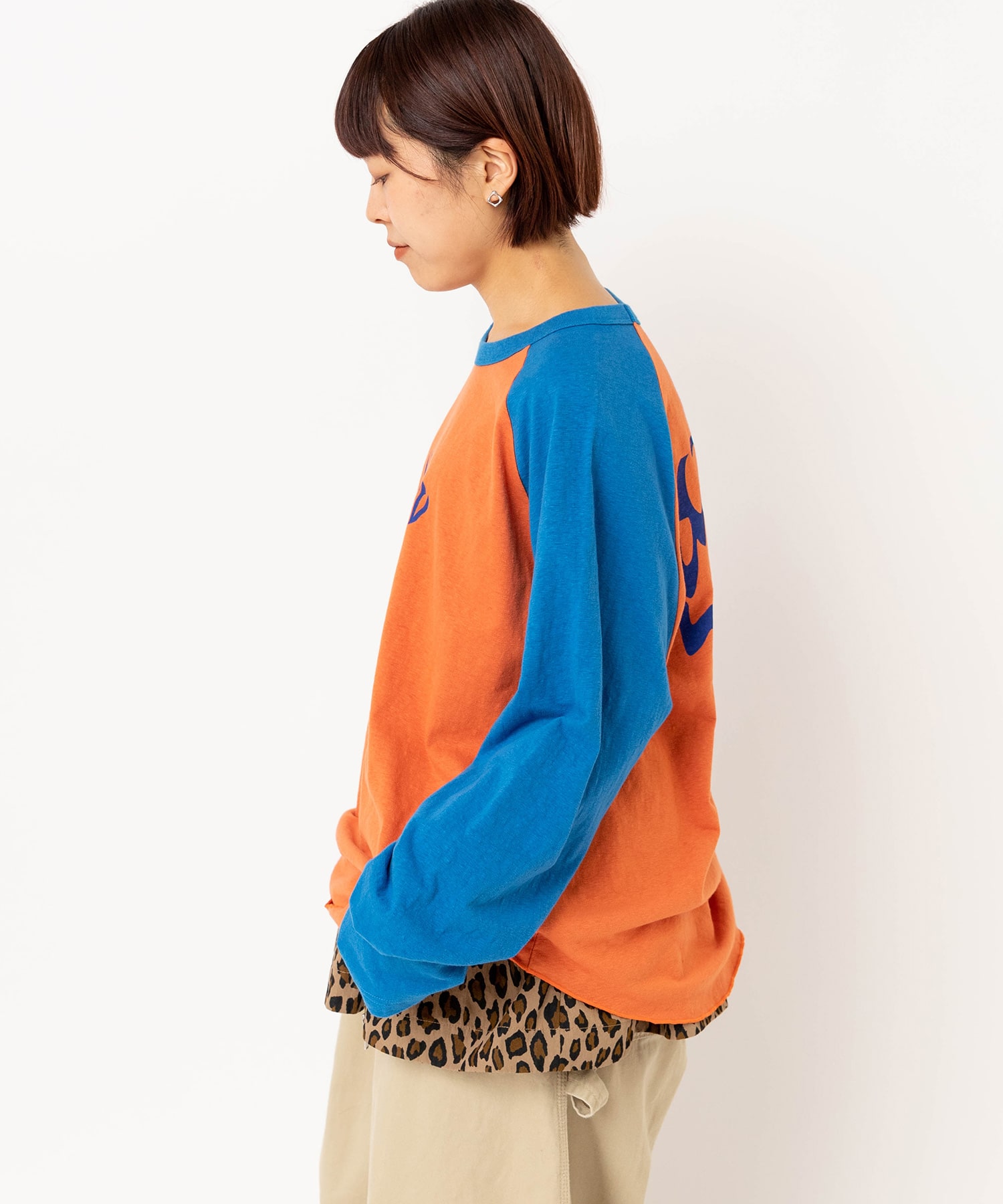 オレンジ/ブルー