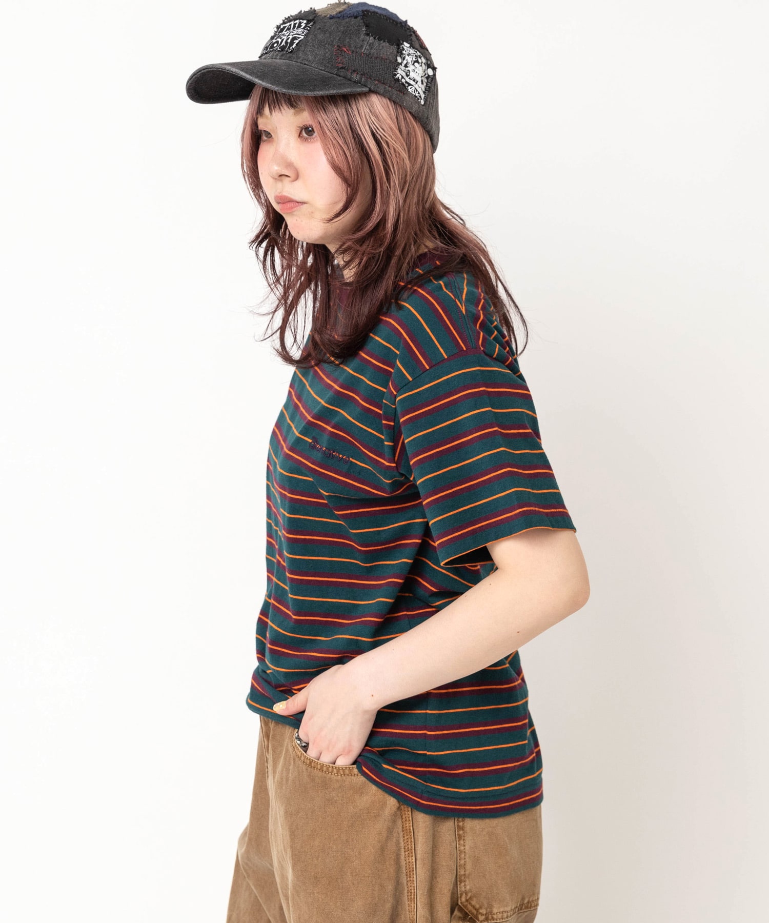 グリーン/パープル