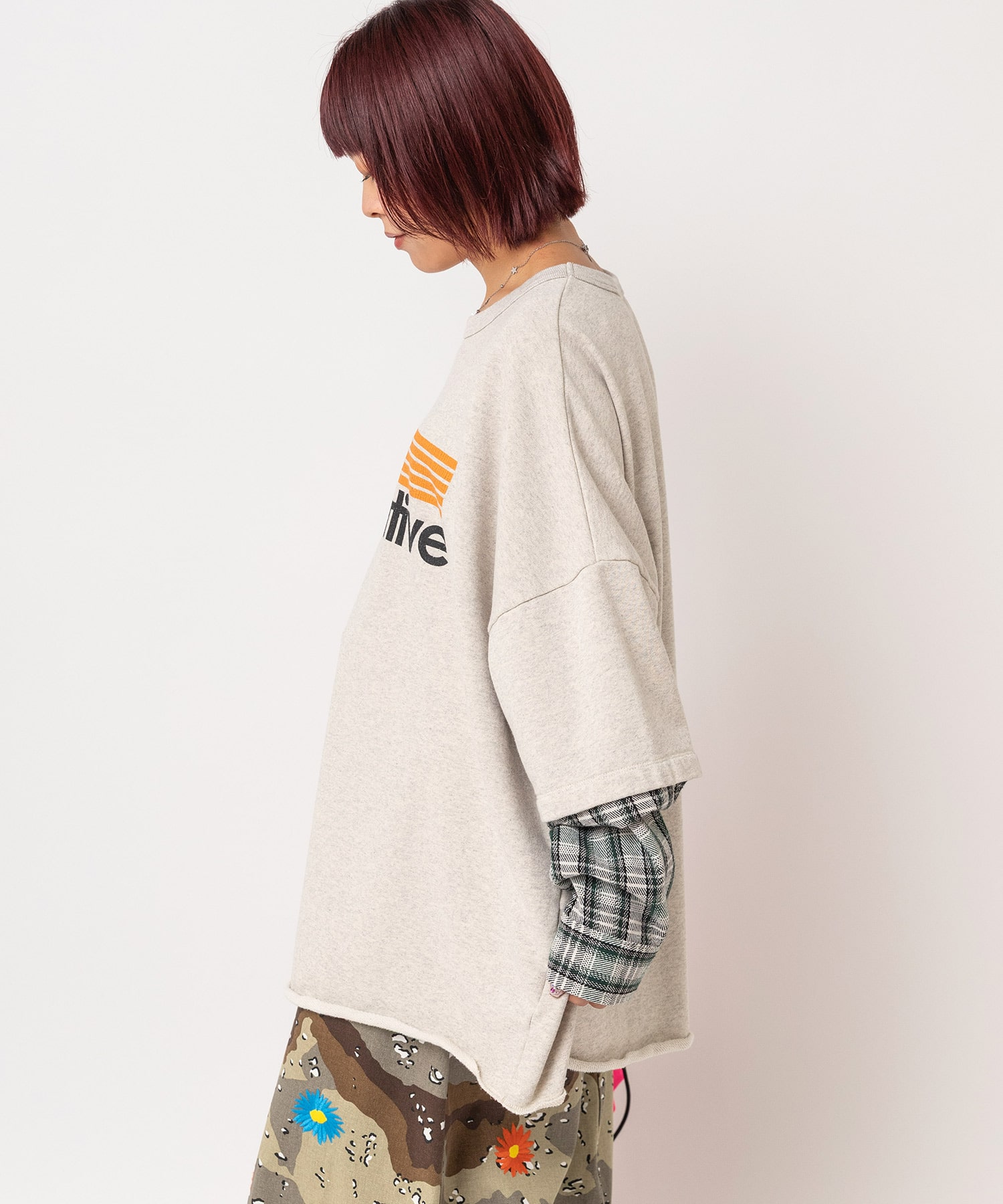 杢グレー
