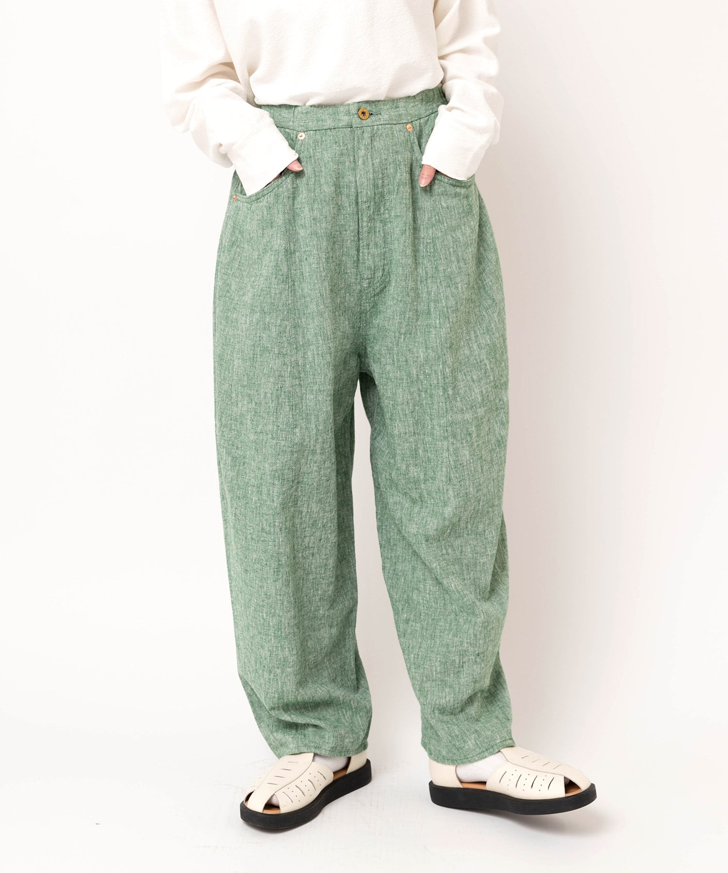 シャンブレーグリーン