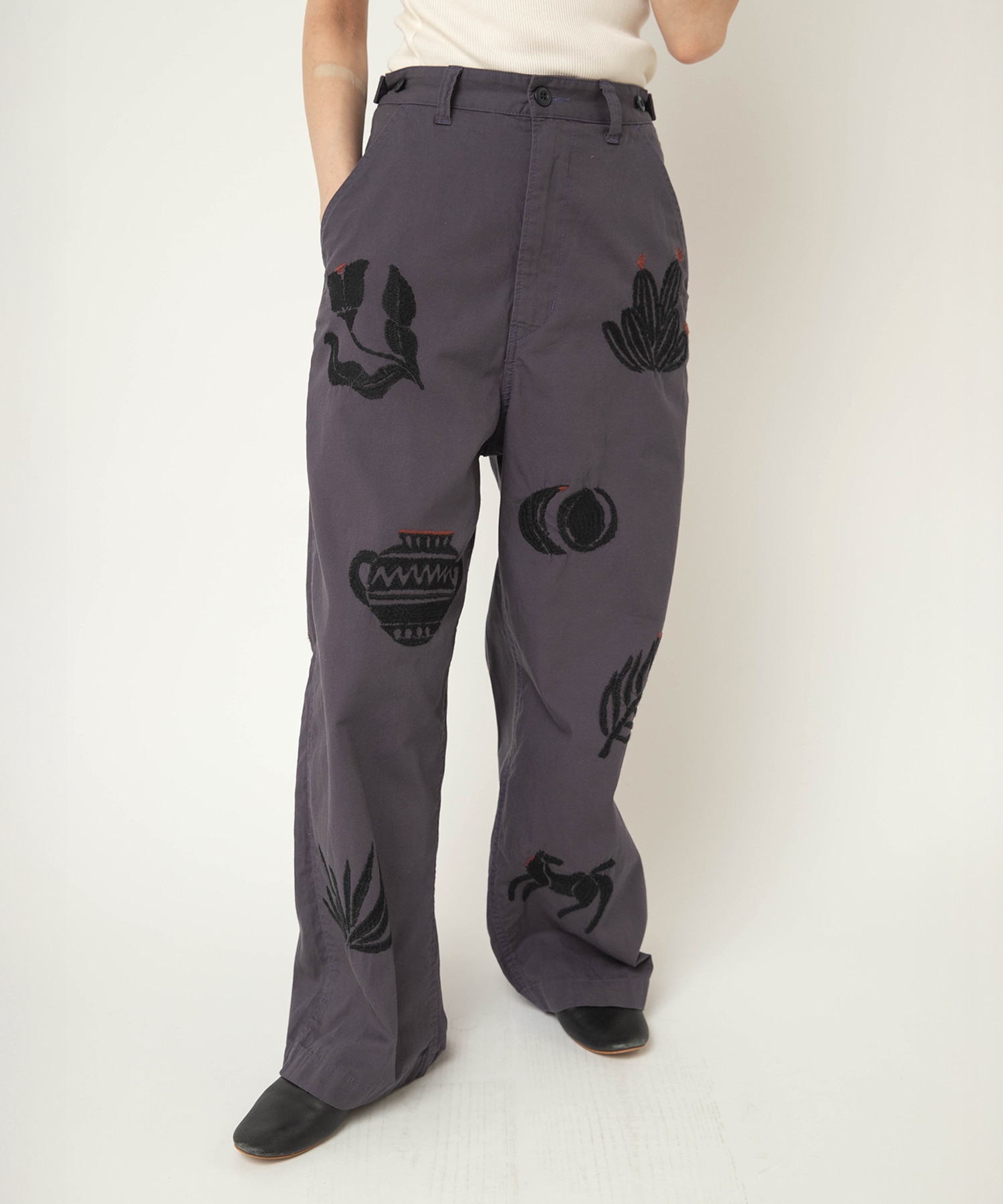 パープルグレー