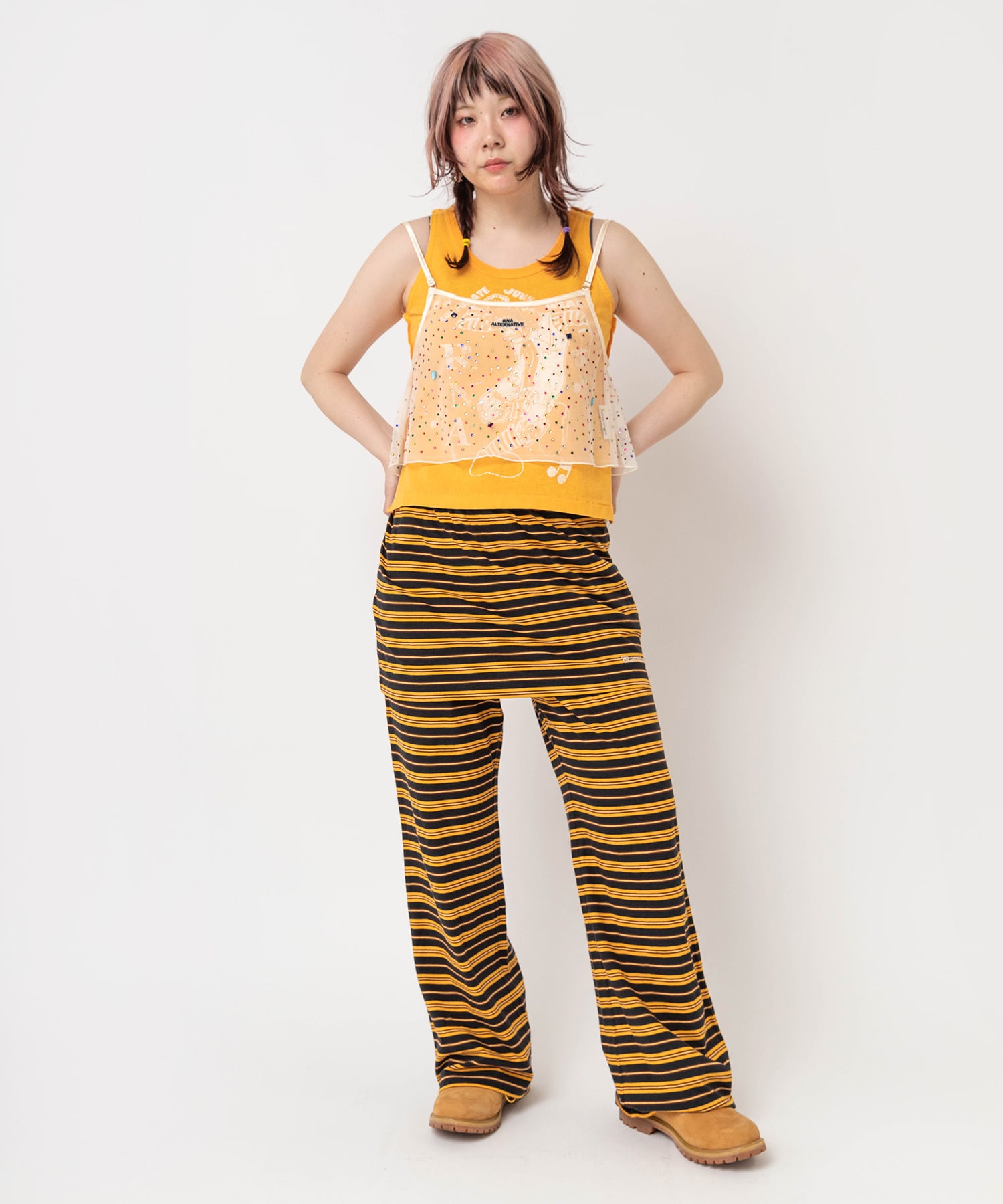 ブラック/オレンジ