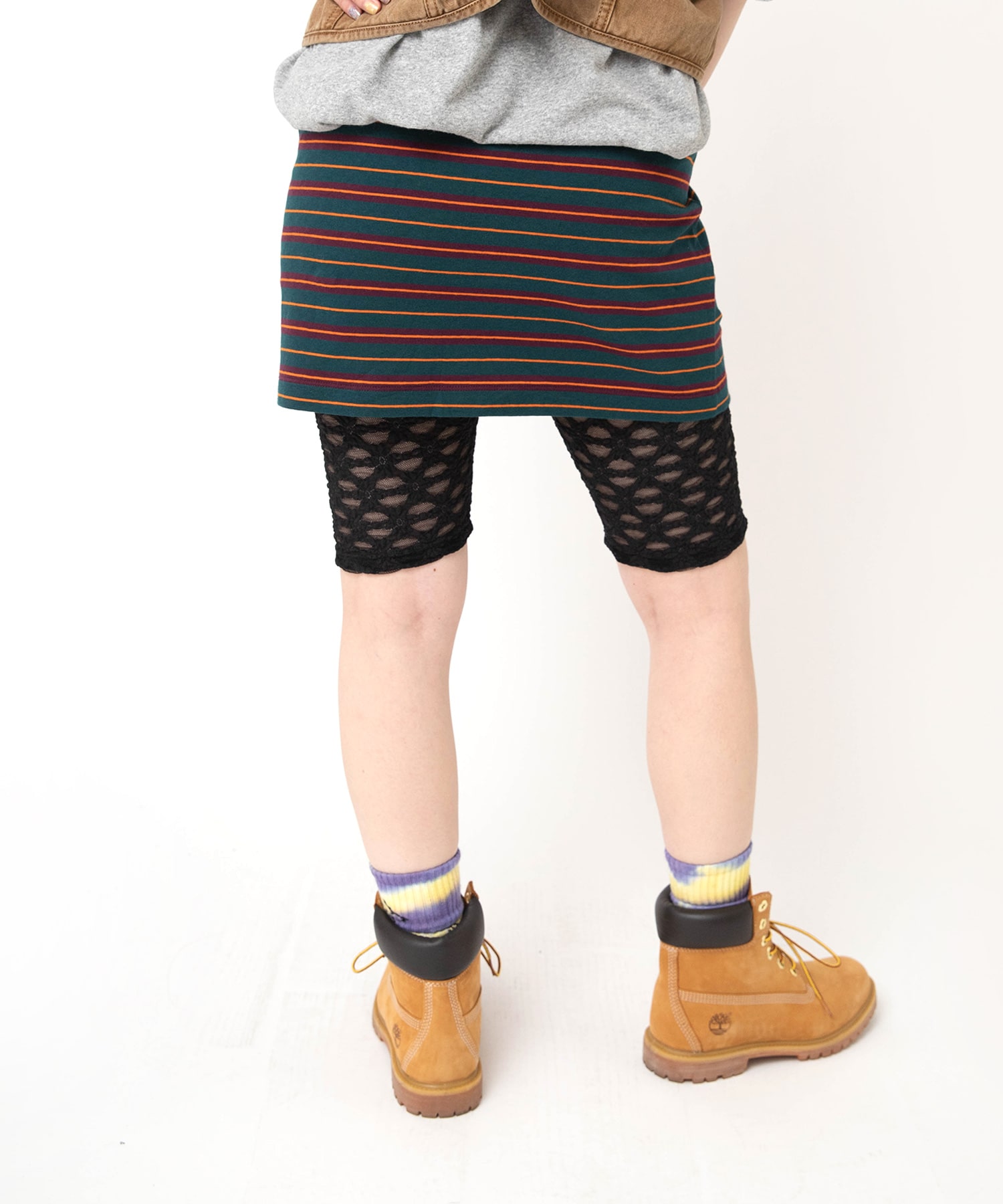 グリーン/パープル