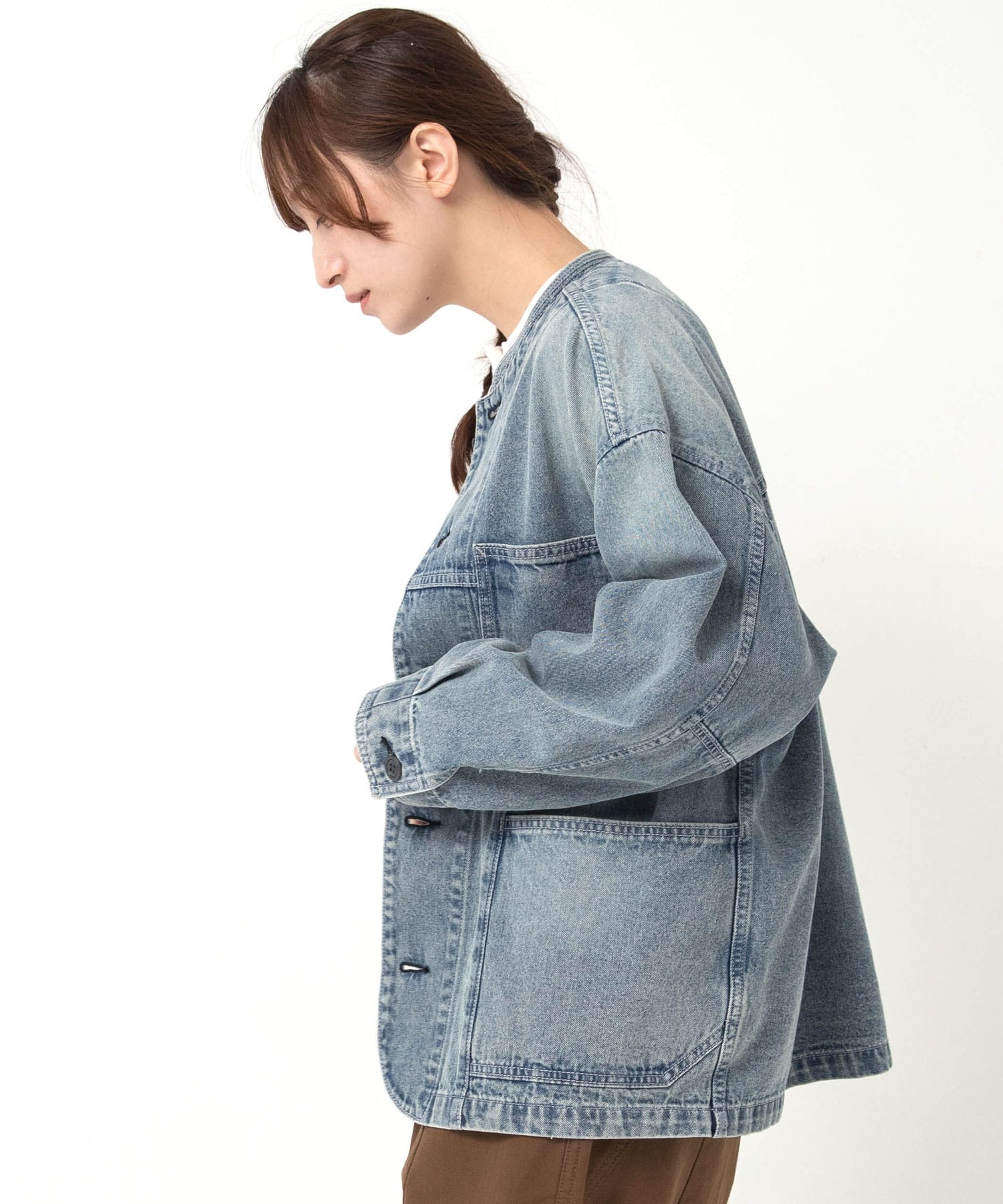 デニム中色