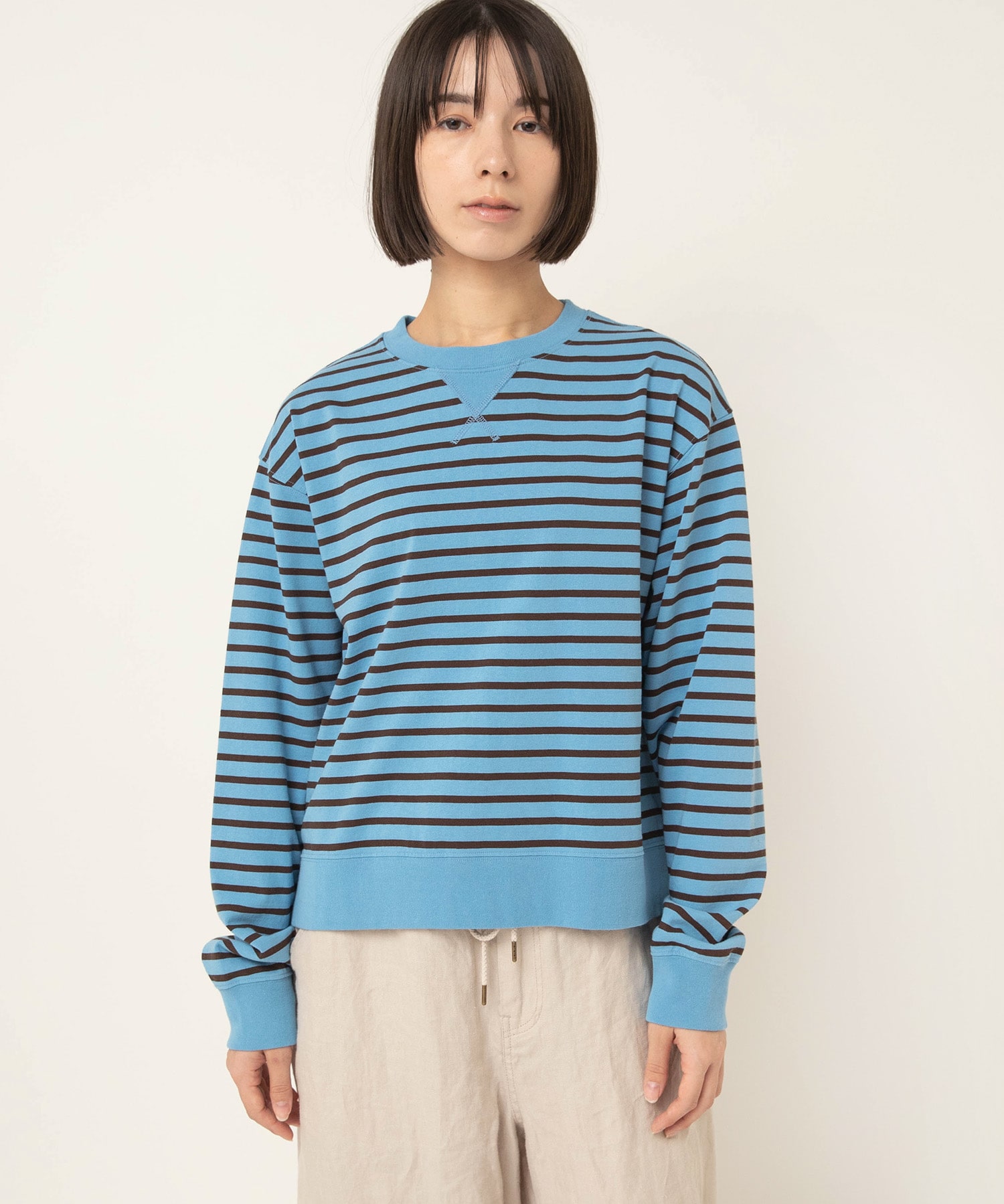 ブルー/ブラウン