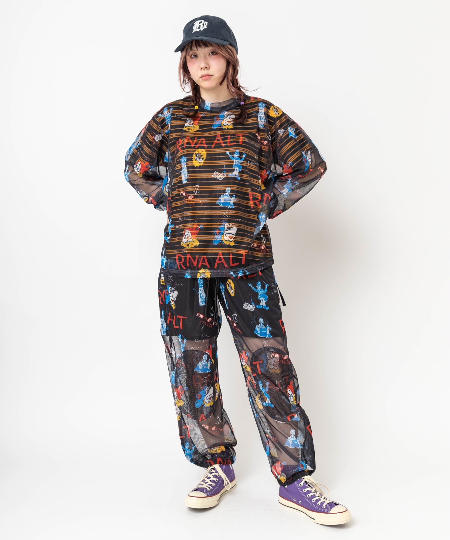 ブラック/オレンジ