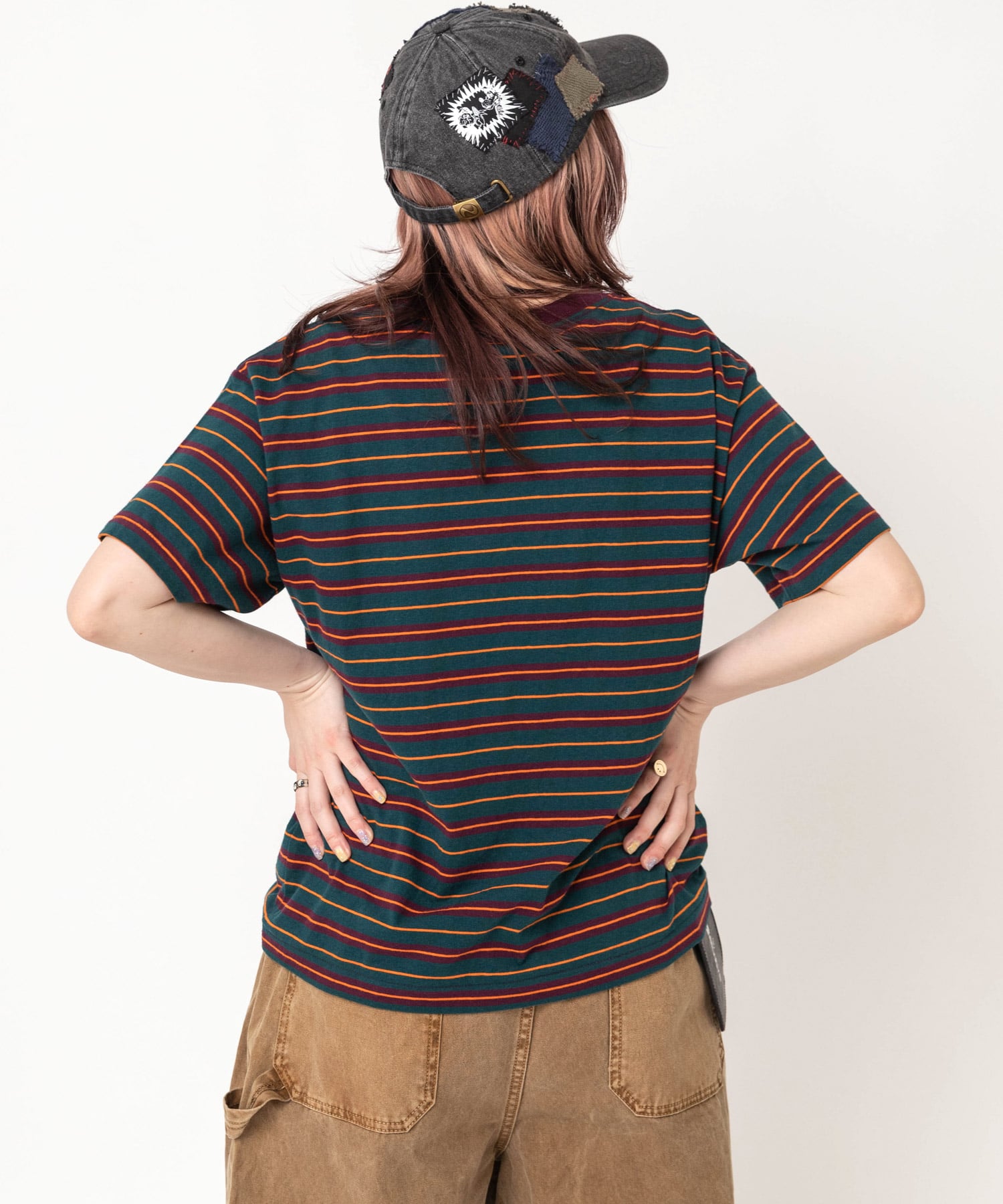 グリーン/パープル