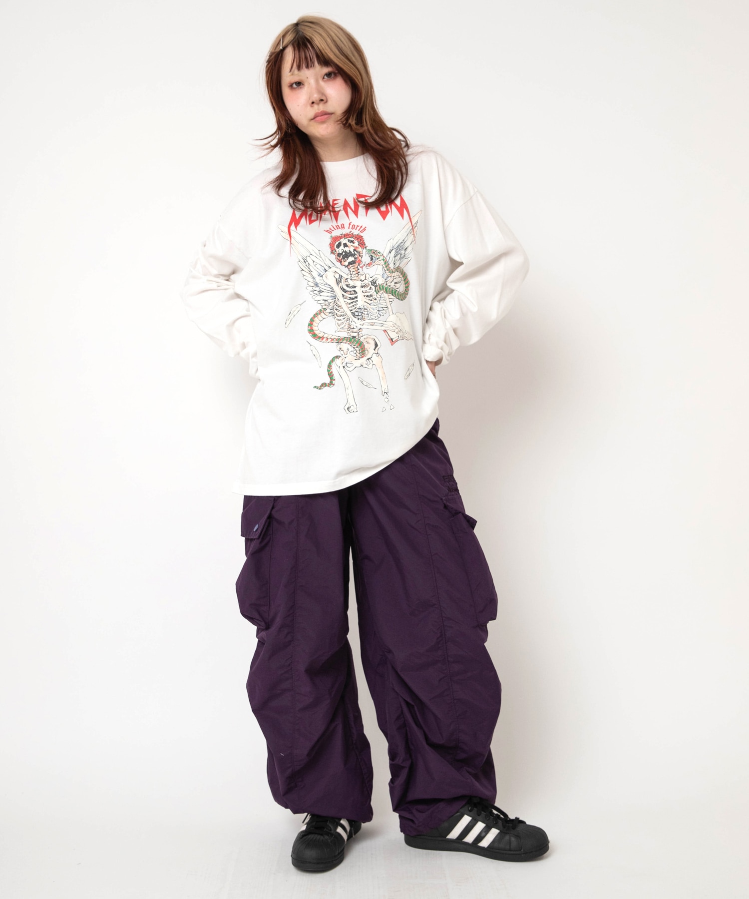 R4422 ボリュームカーゴパンツ(M サックス): パンツ - RNA ONLINE