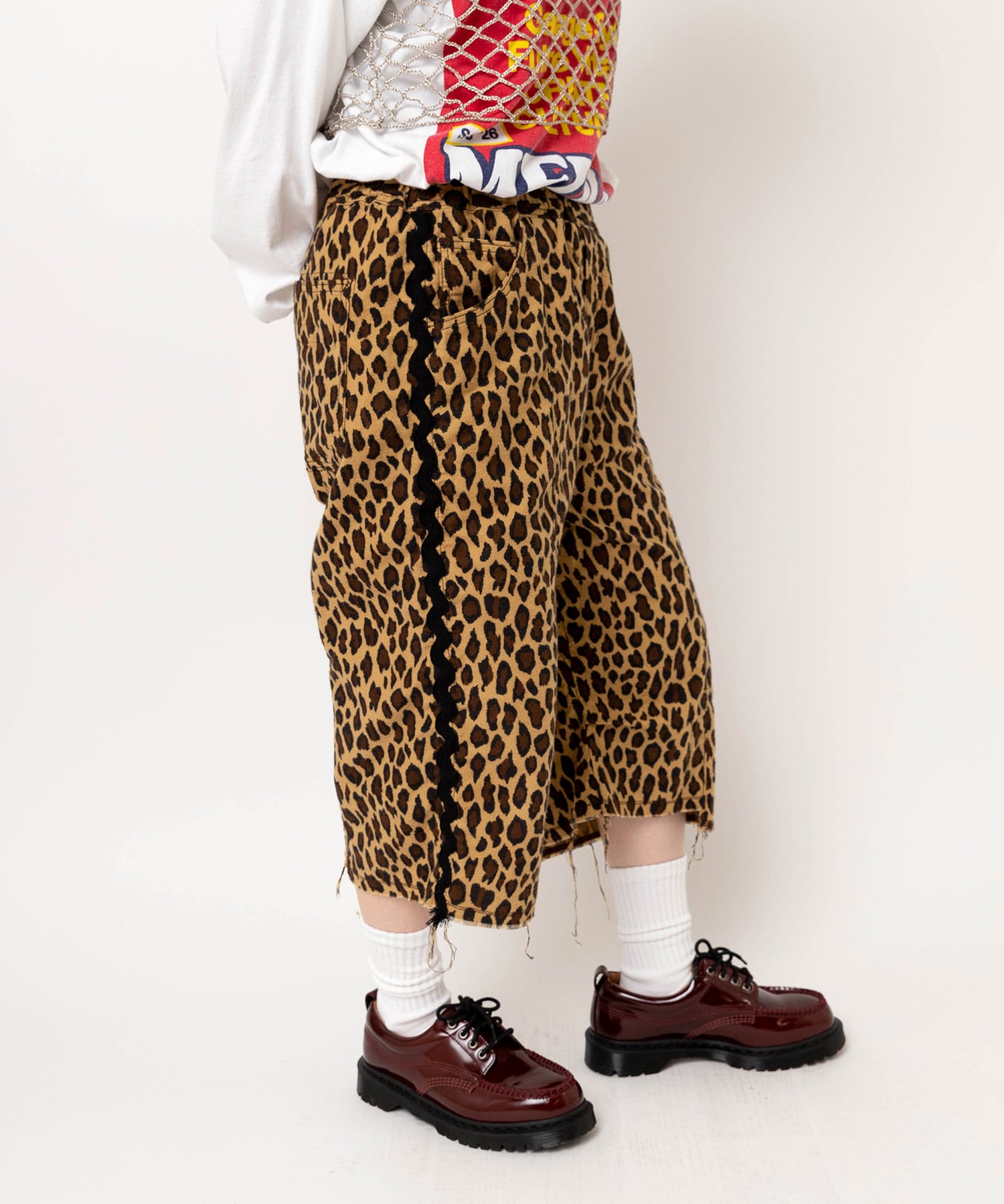 ヒョウ柄プリント