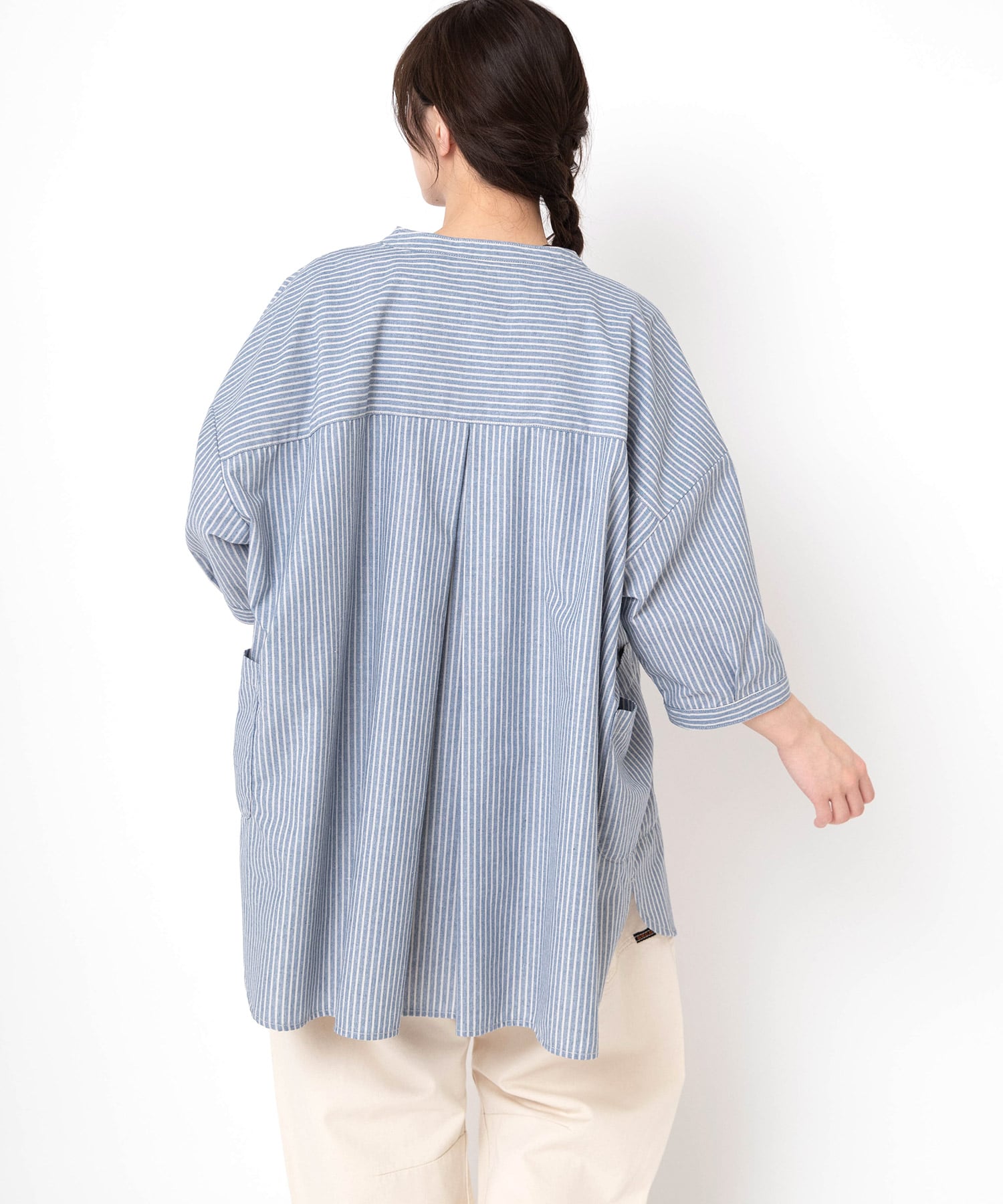 ブルー/ベージュ