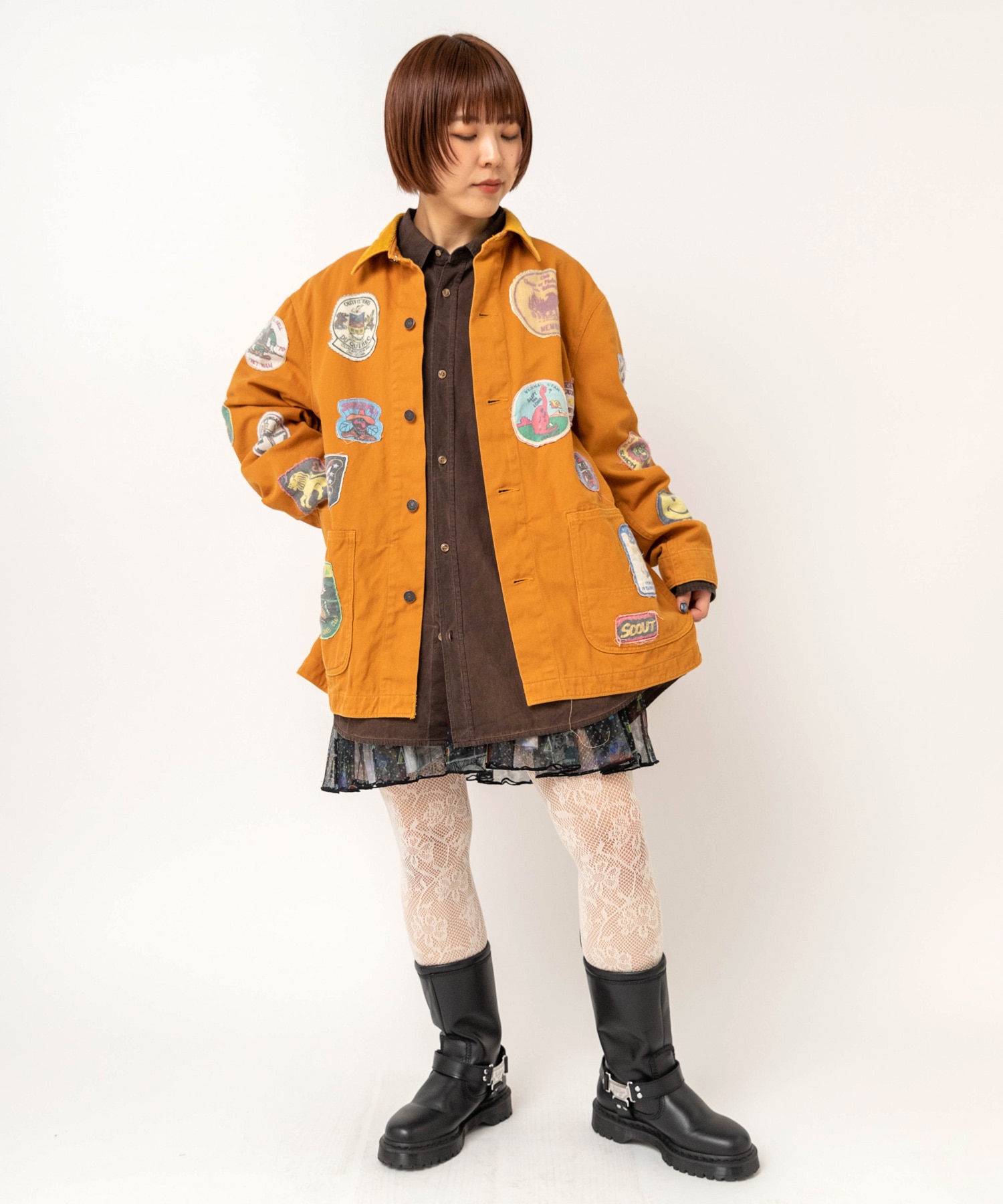 くすみイエロー