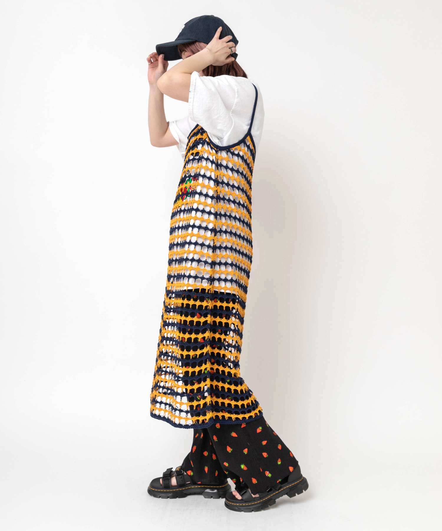 ネイビー/イエロー