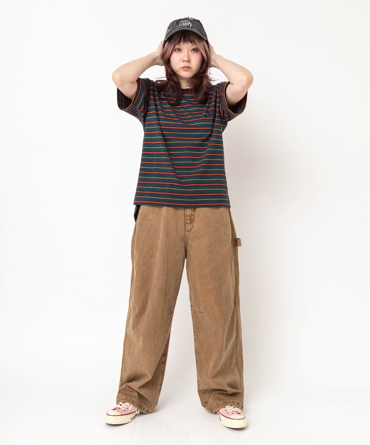 グリーン/パープル