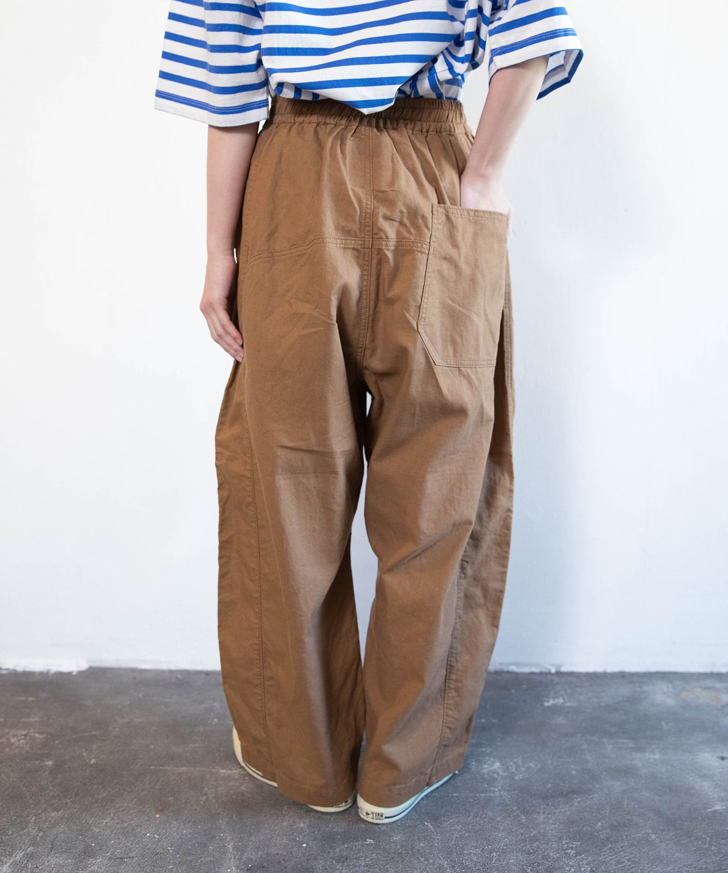 4月中旬納期】R4436 ボラボラパンツ(F シナモンオレンジ): パンツ