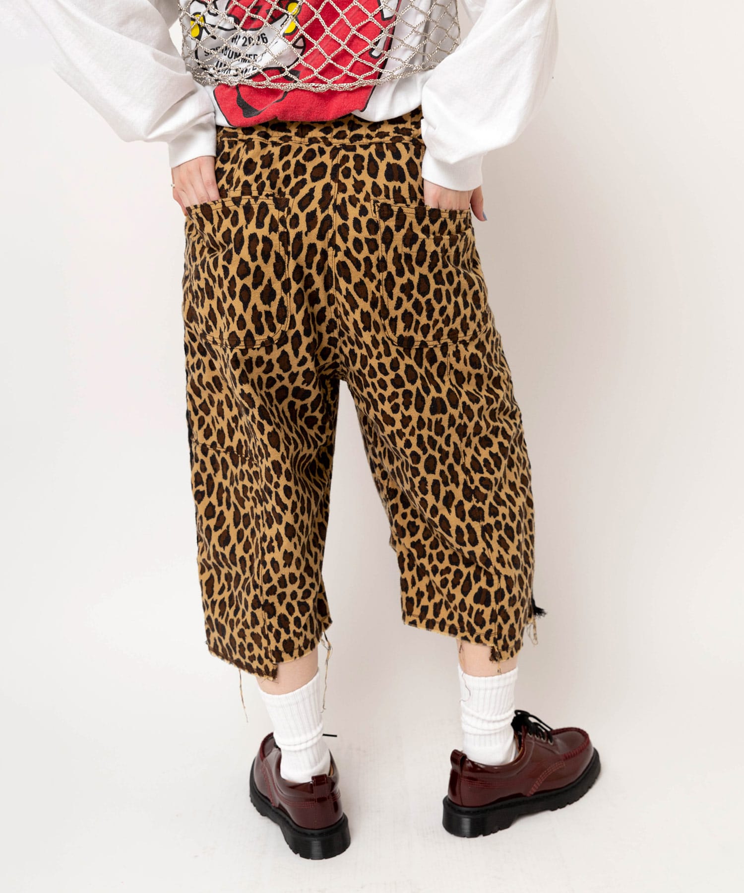 ヒョウ柄プリント