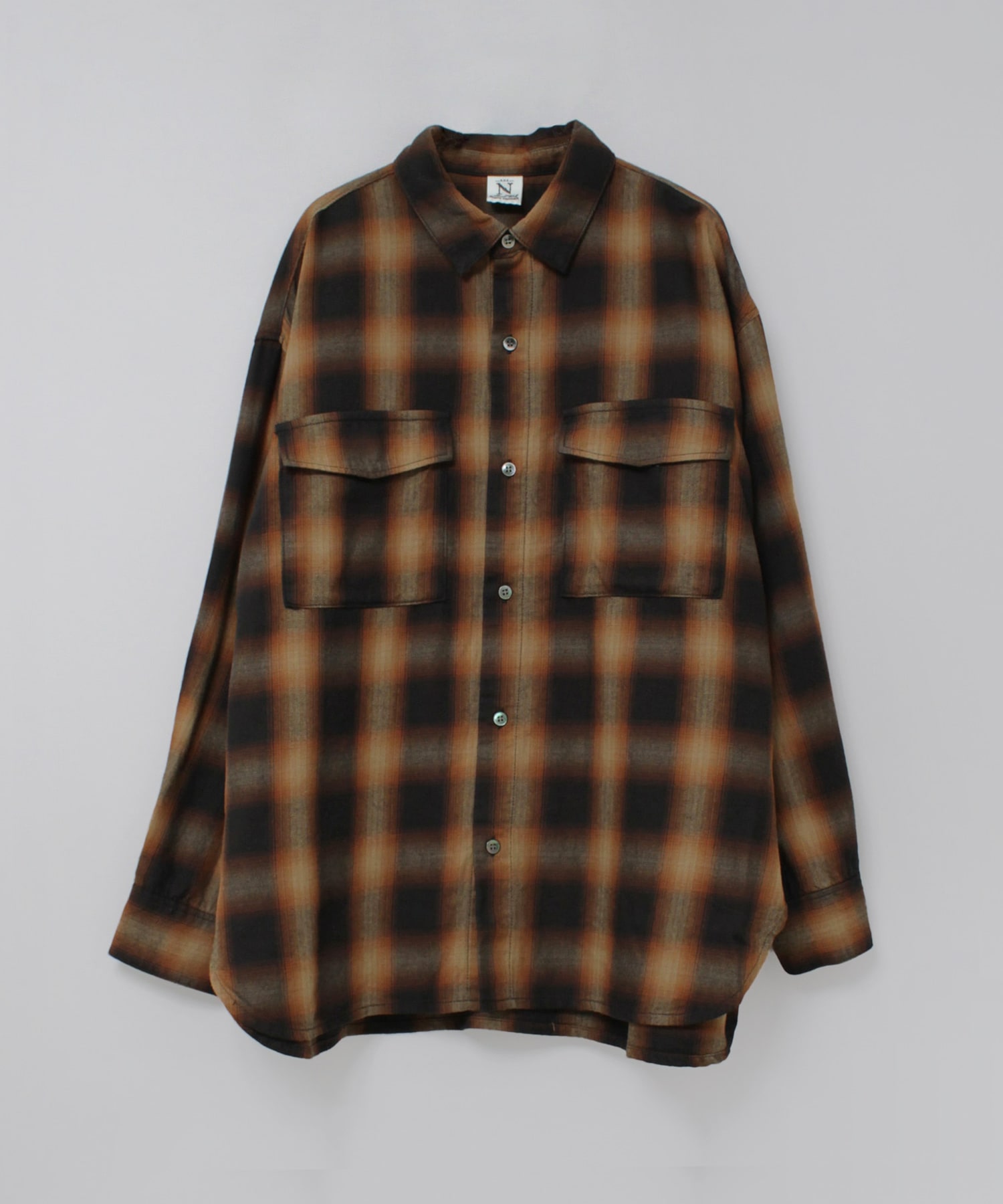 【2025SS】FRAMeWORK オンブレーチェックシャツ オンブレチェックシャツ（シャツ／ブラウス）｜FRAMeWORK