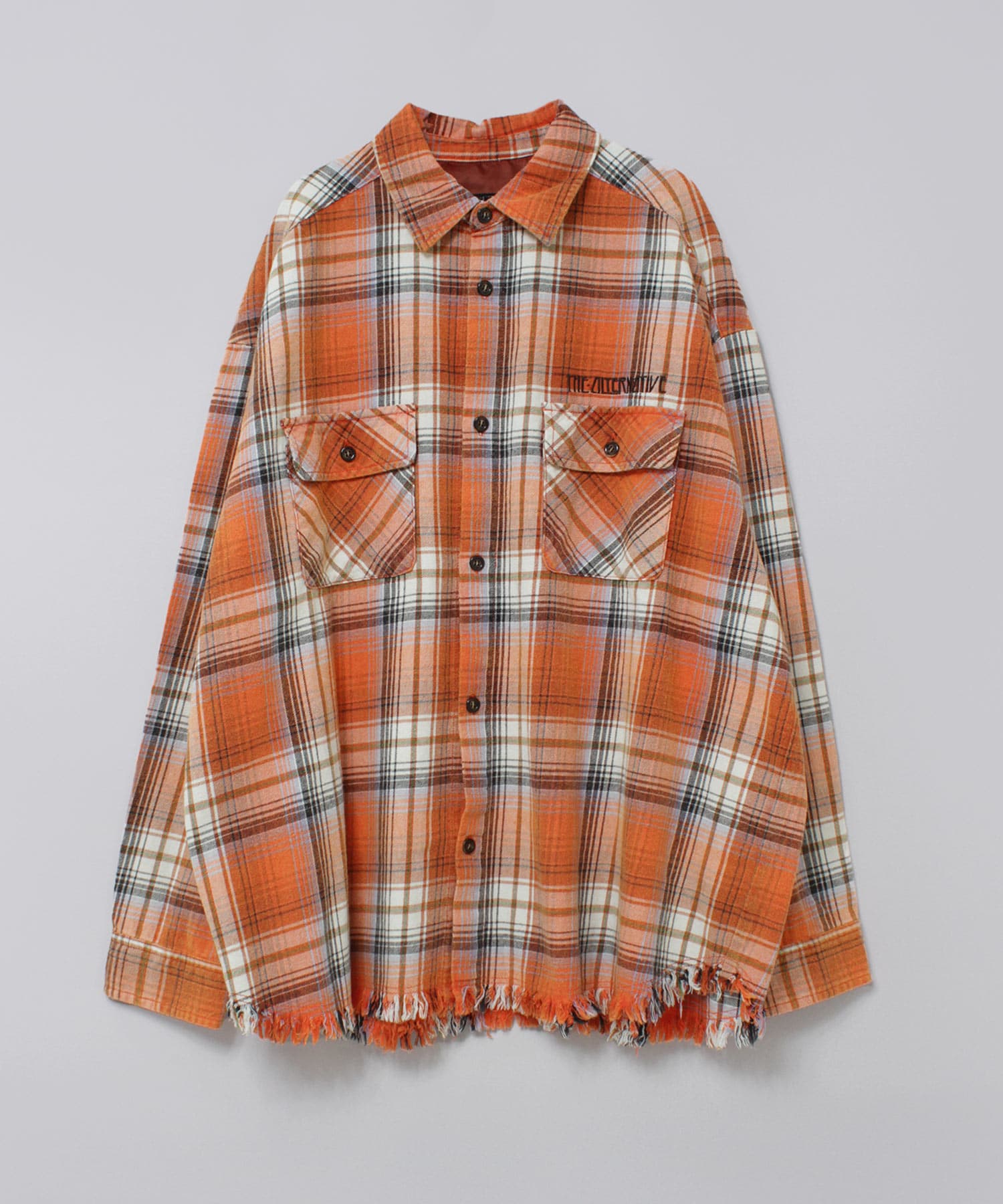 オレンジチェック