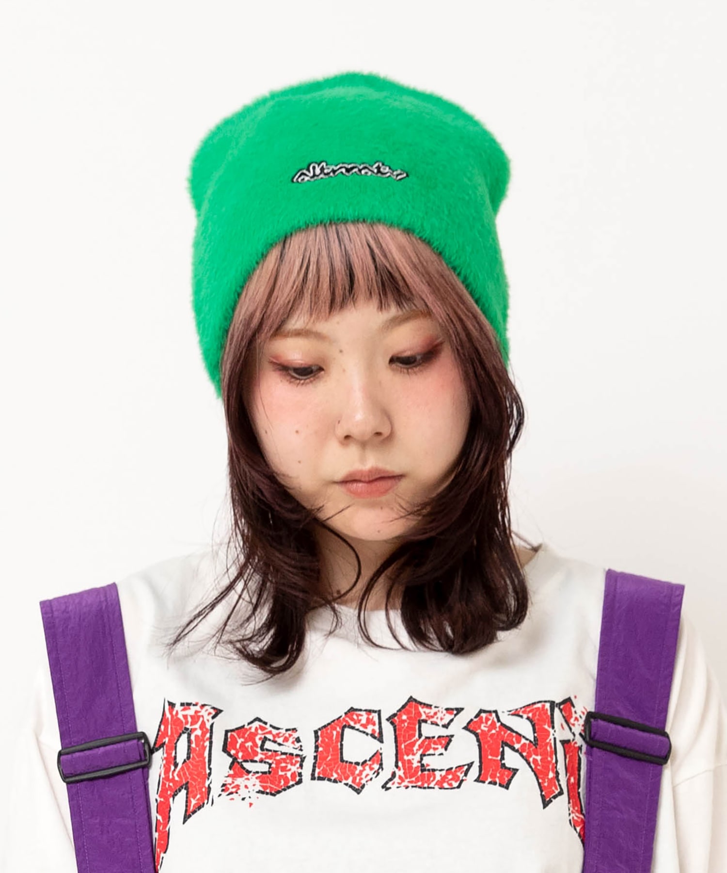 12月下旬納期】E5188 フェザービーニー(F ライトグレー): 帽子 - RNA