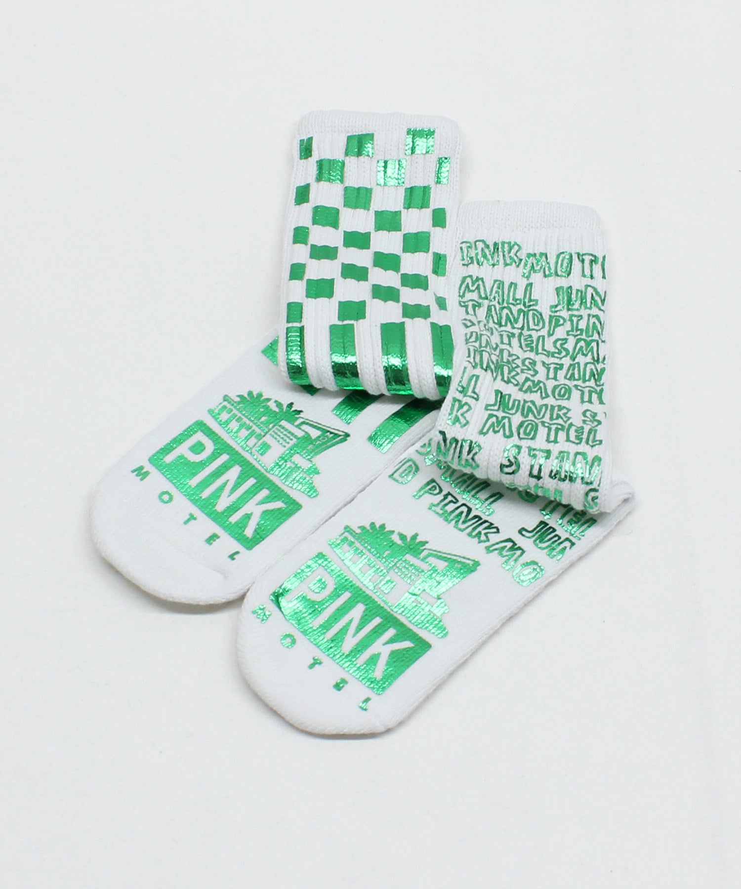 ホワイト×グリーン