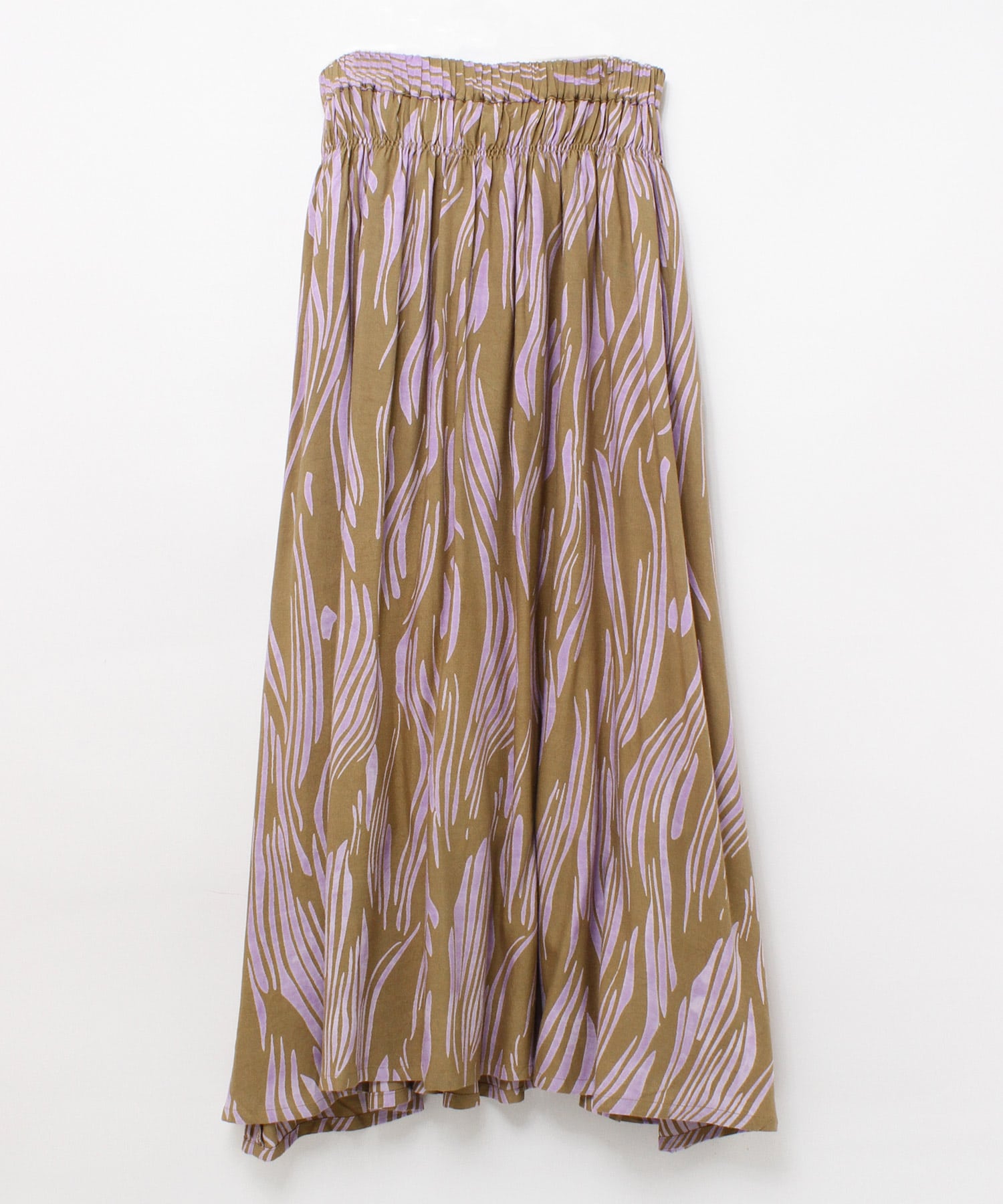 ベージュ/パープル