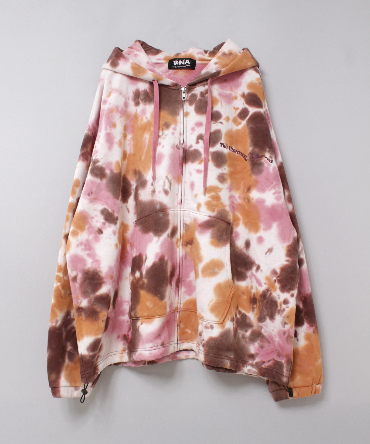 ピンク/オレンジ/茶