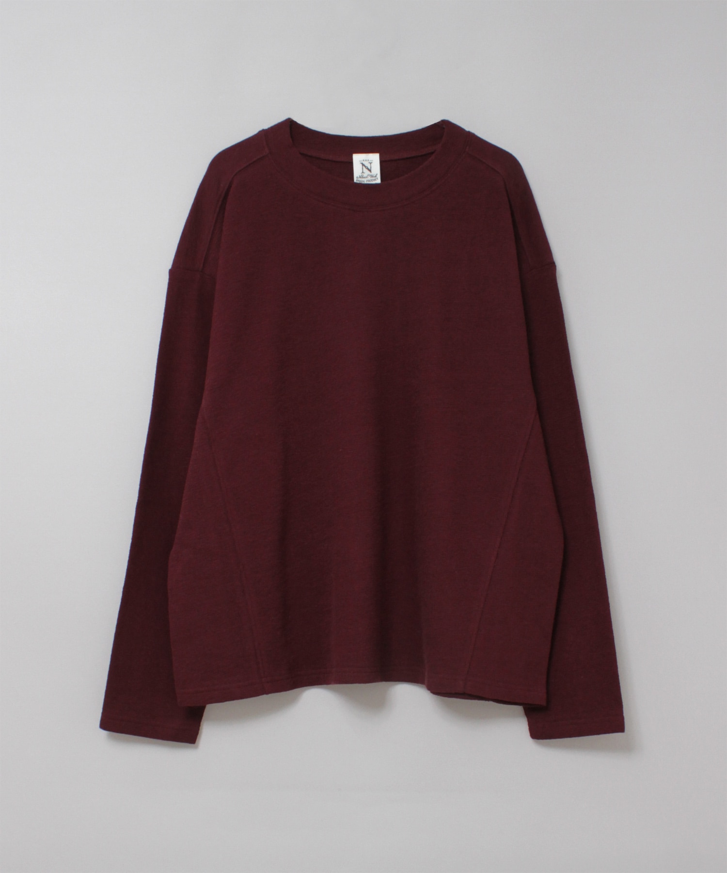 naru-k様、専用品極美品、kシェイプ、フルオーダーロング、9インチ M2535 ブロックインレイロングスリーブプルオーバー(F ブラック