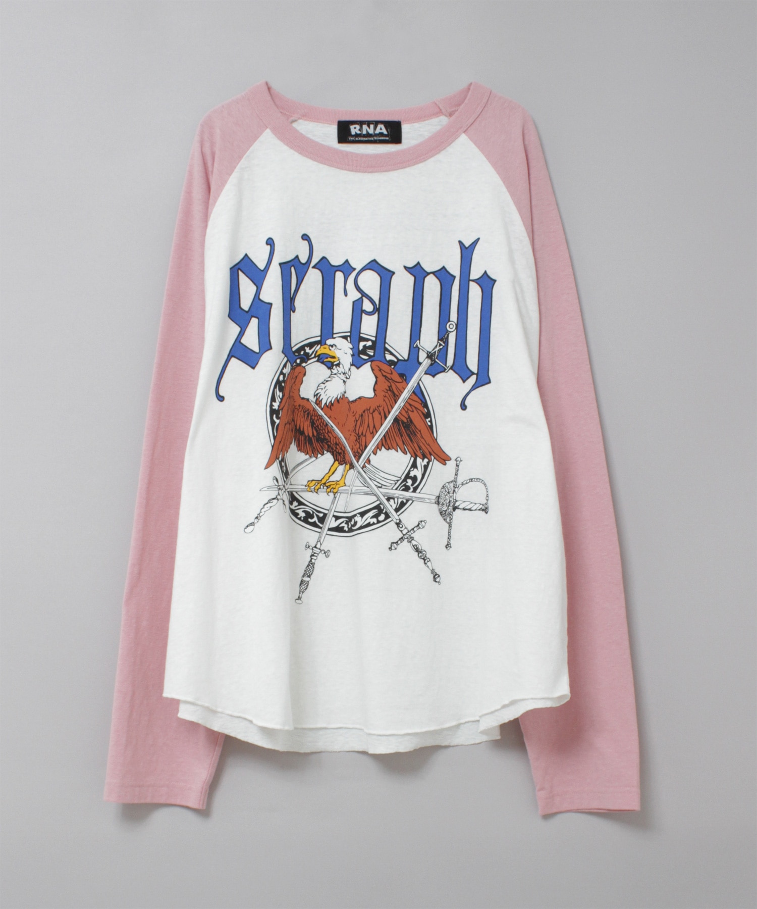 ホワイト/ピンク