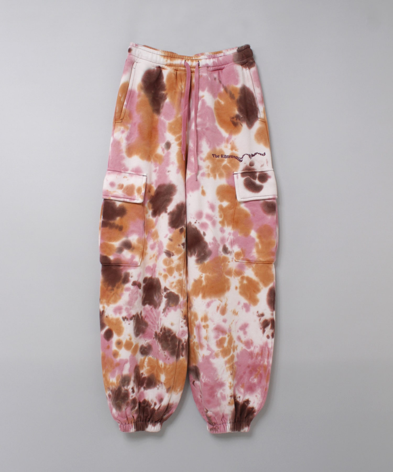 ピンク/オレンジ/茶